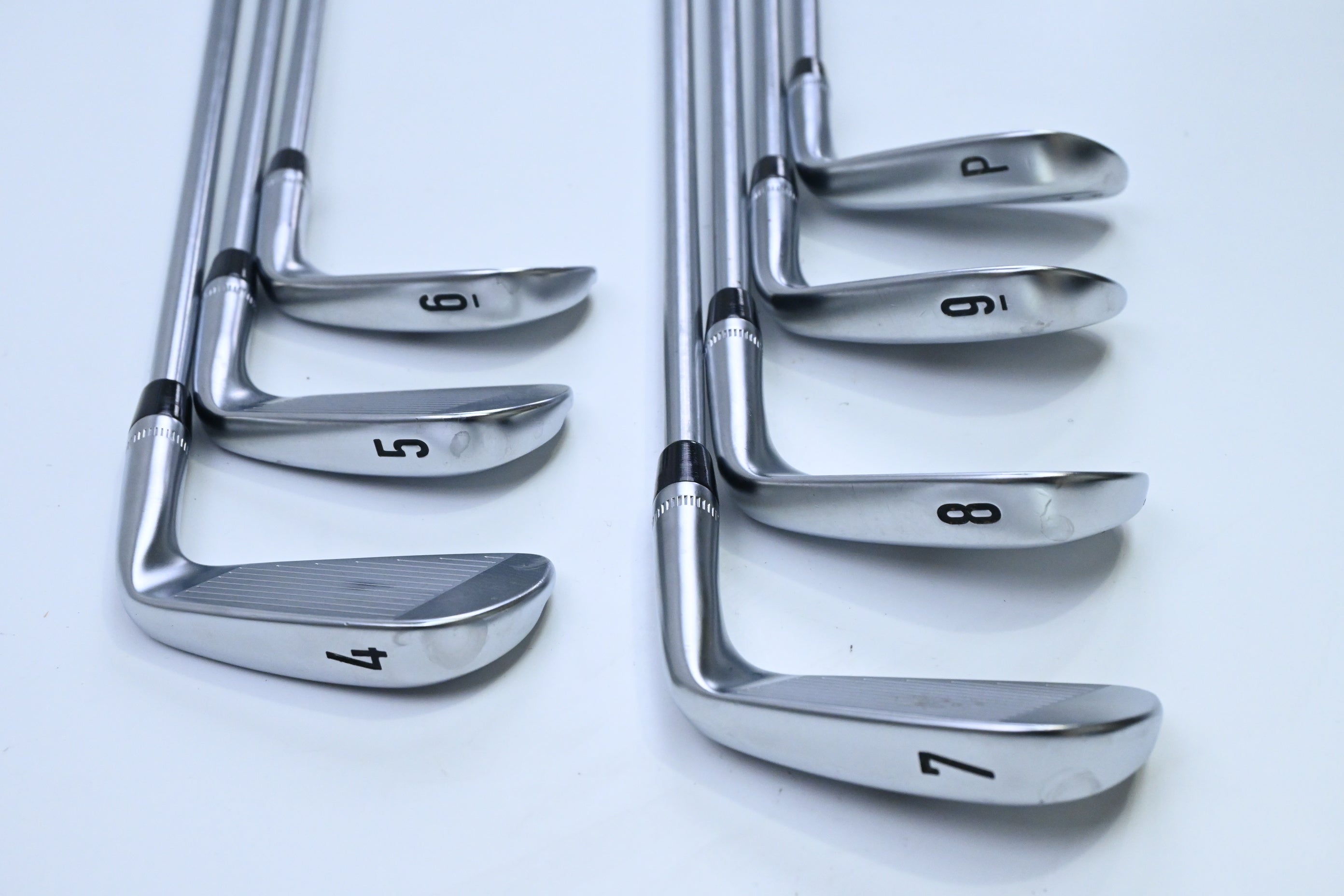 Left Hand Callaway Apex MB 21 Irons / 4-PW / Stiff Flex Project X LS 120 Shaft