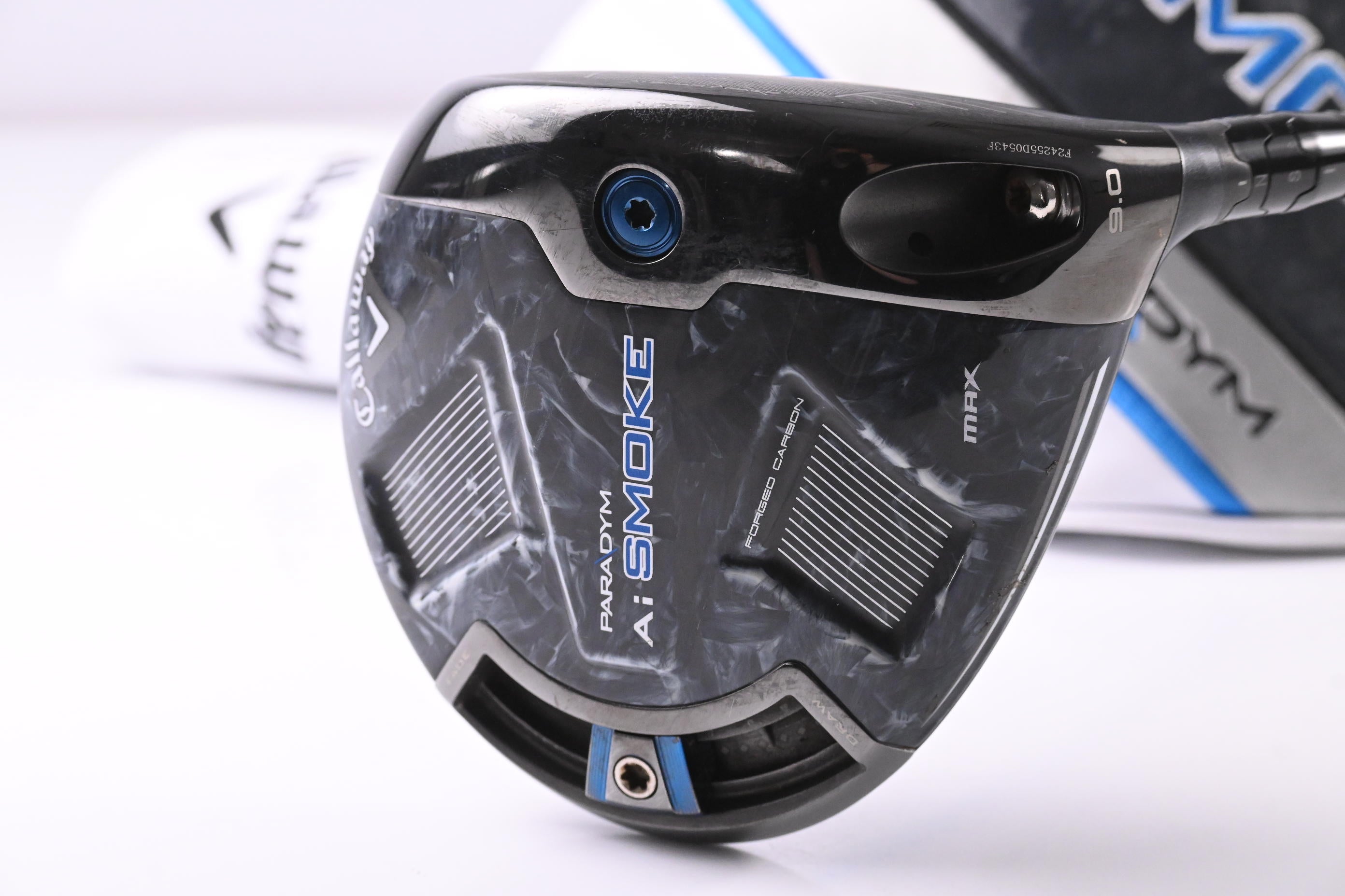 Callaway Paradym Ai Smoke Max Driver / 9 Degree / Stiff Flex Tensei AV White 65