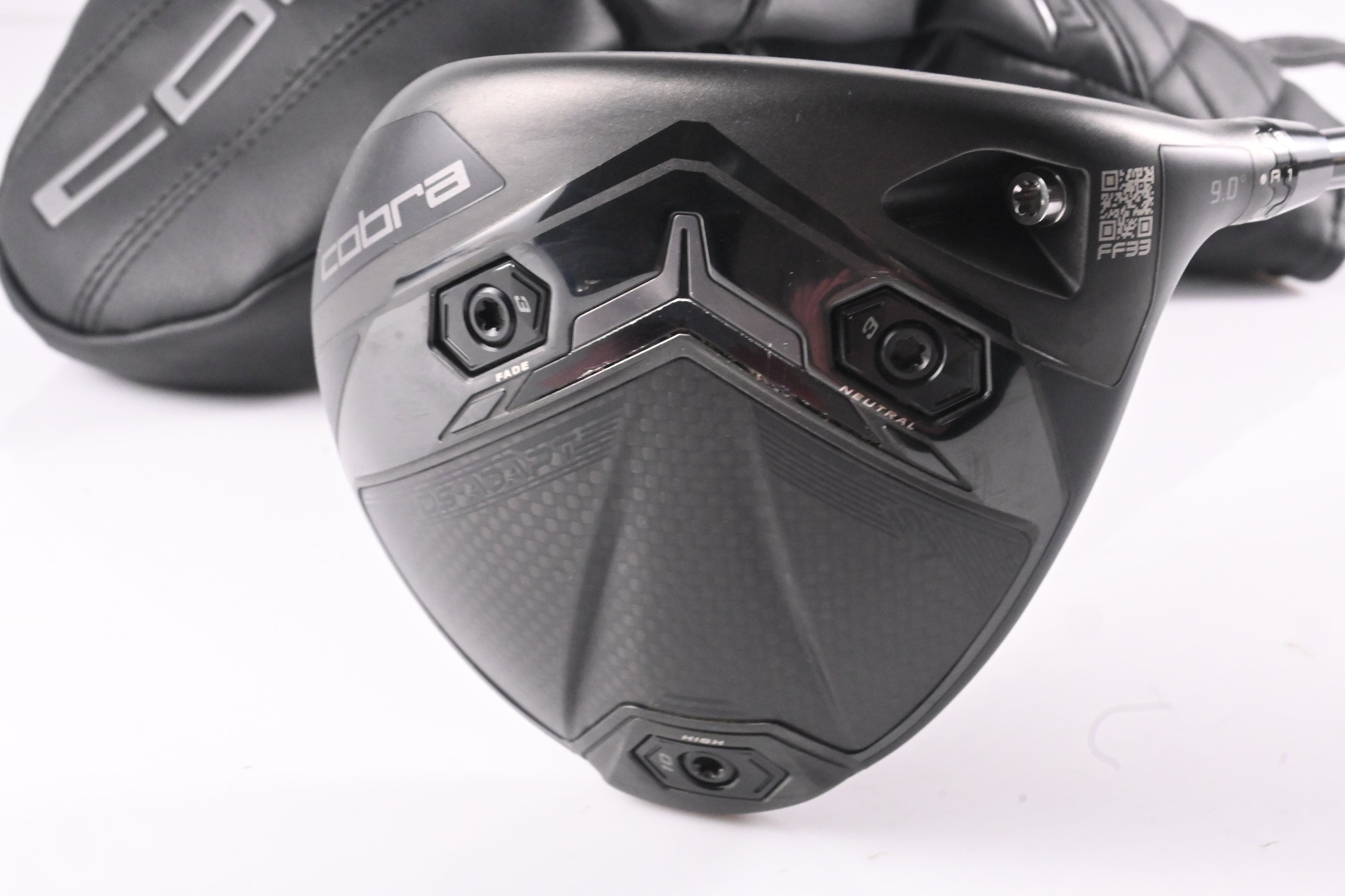 Cobra DS-Adapt LS Driver / 9 Degree / Stiff Flex Denali Black 60 Shaft