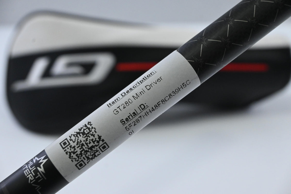 Titleist GT280 Mini Driver / 13 Degree / Stiff Flex Tensei 1K Black 75