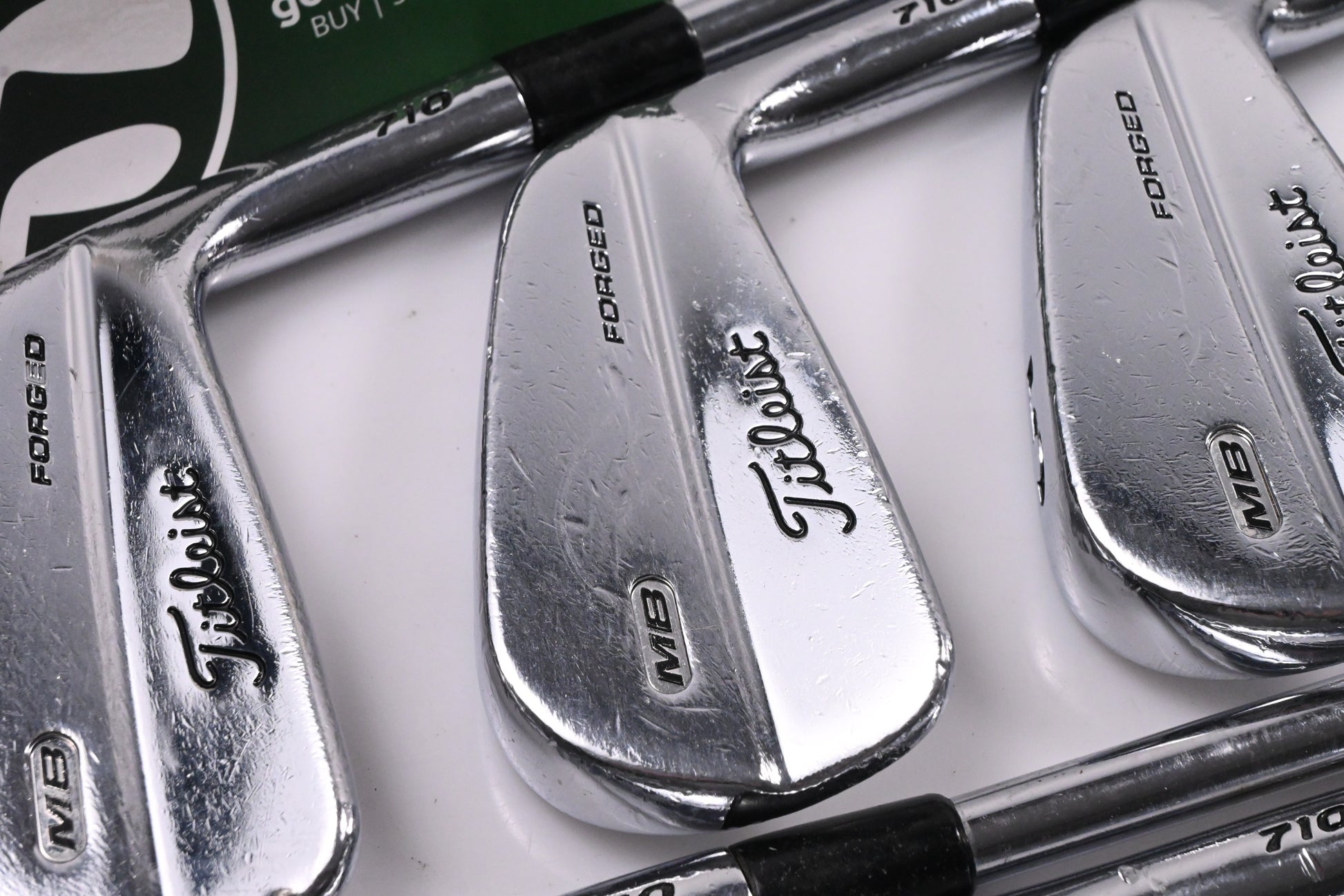 Titleist MB 710 Irons / 3-PW / Regular Flex Titleist Steel Shafts