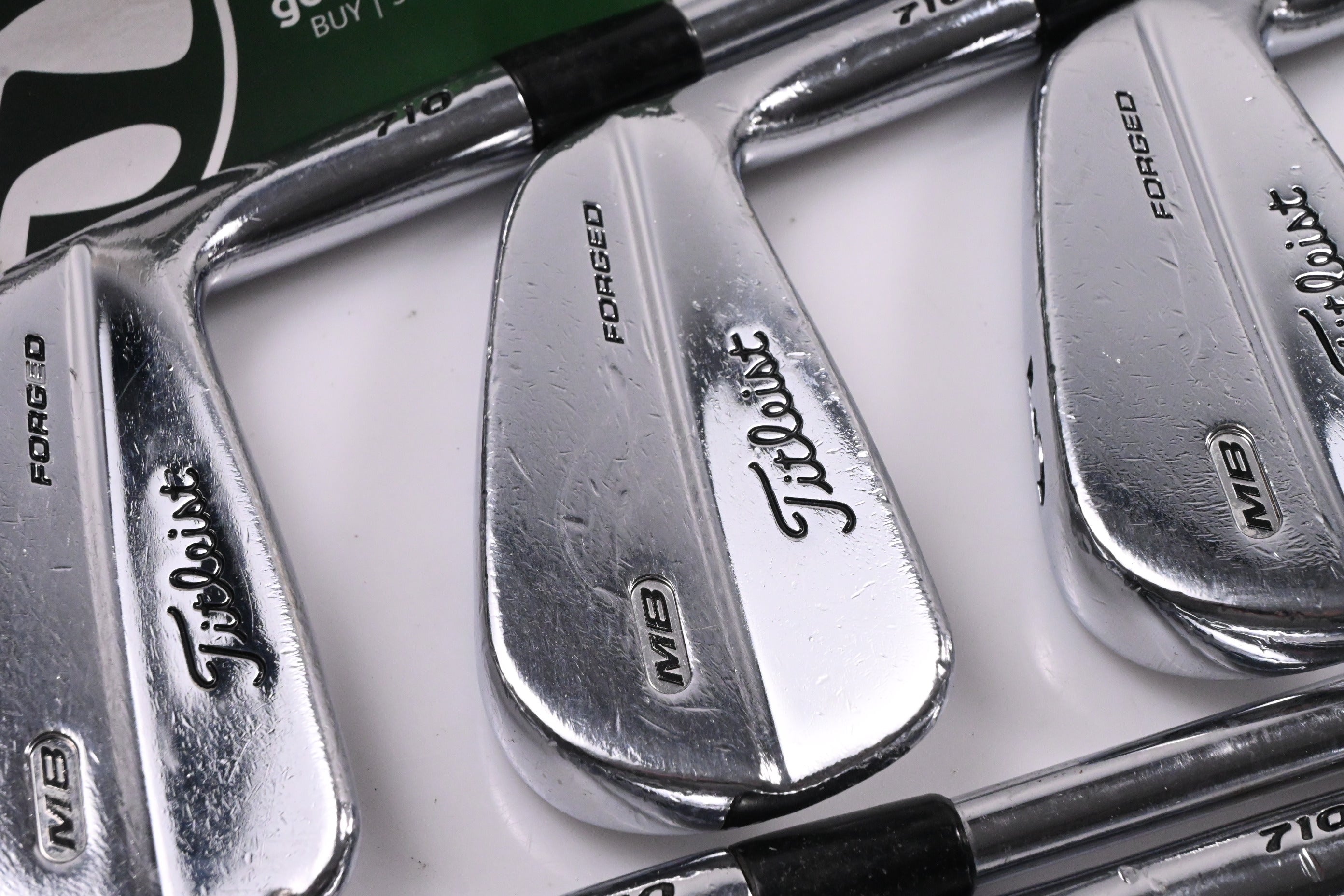 Titleist MB 710 Irons / 3-PW / Regular Flex Titleist Steel Shafts