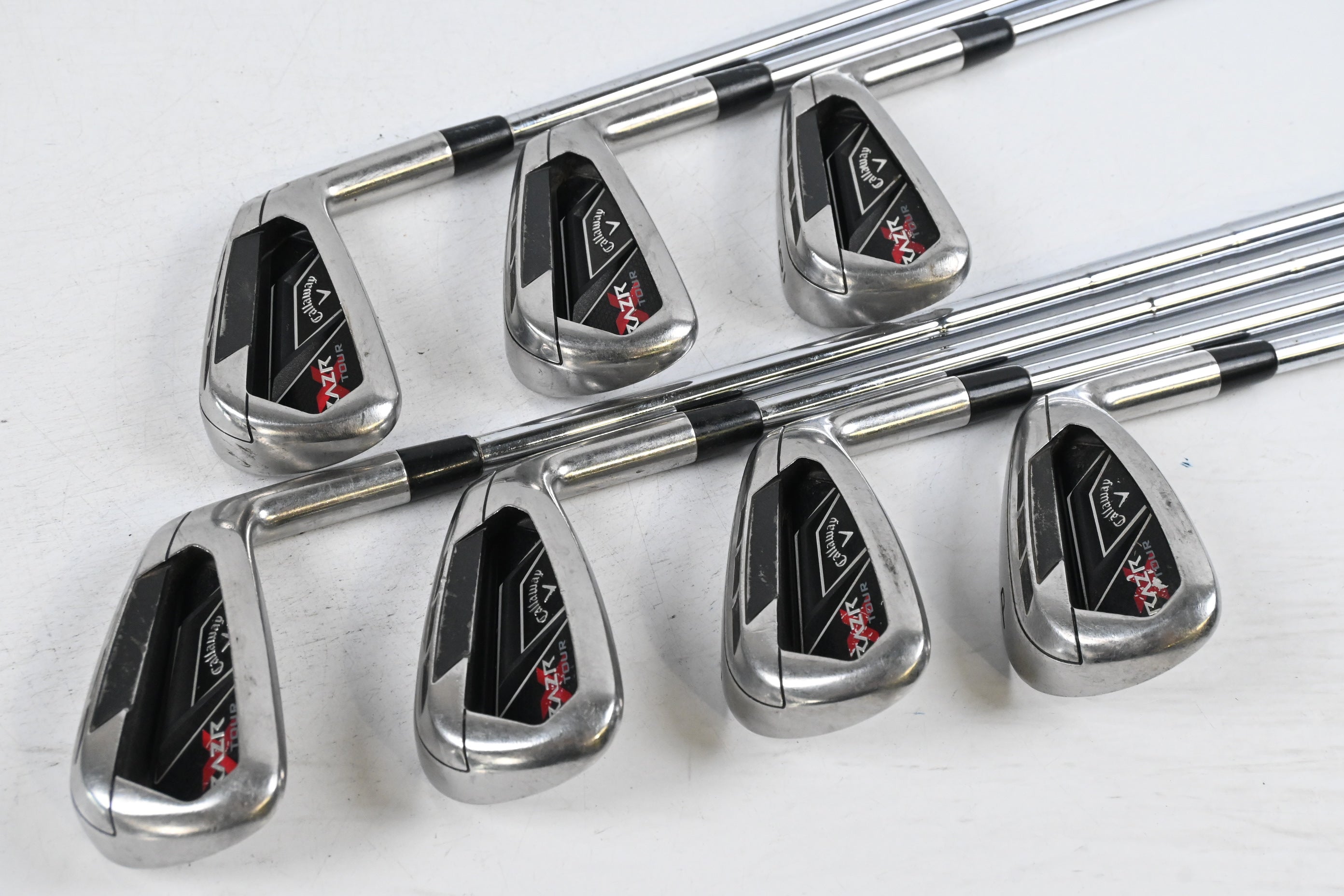 Callaway RAZR X Tour Irons / 4-PW / Stiff Flex Dynamic Gold S300 Shafts