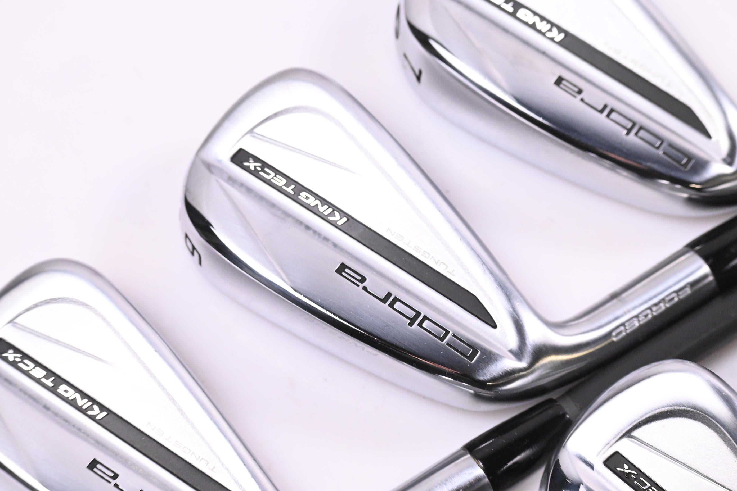 Left Hand Cobra 2025 King Tec-X Irons / 5-PW / Senior Flex Cobra UltraLite 45