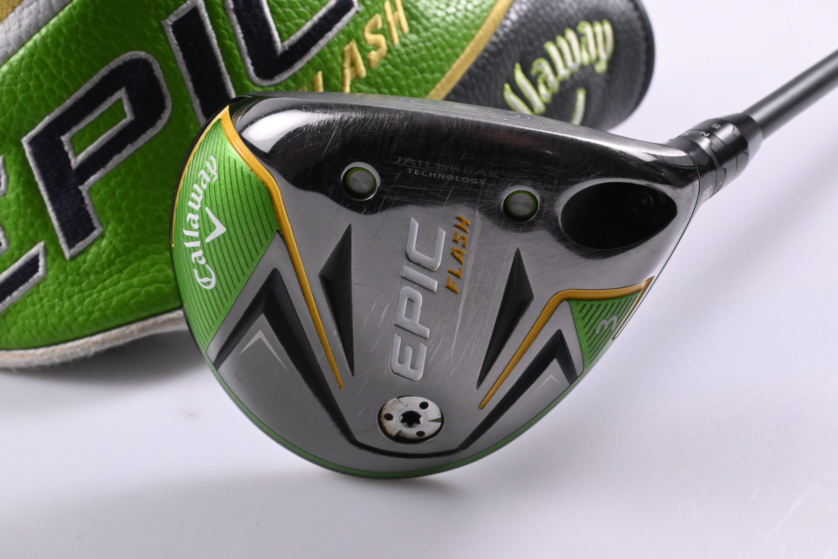 Callaway Epic Flash #3 Wood / 15 Degree / Stiff Flex HZRDUS Smoke Black 70 Shaft
