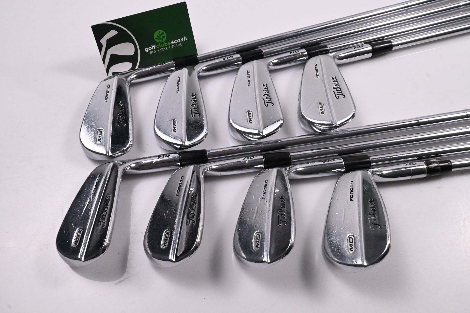 Titleist MB 710 Irons / 3-PW / Regular Flex Titleist Steel Shafts