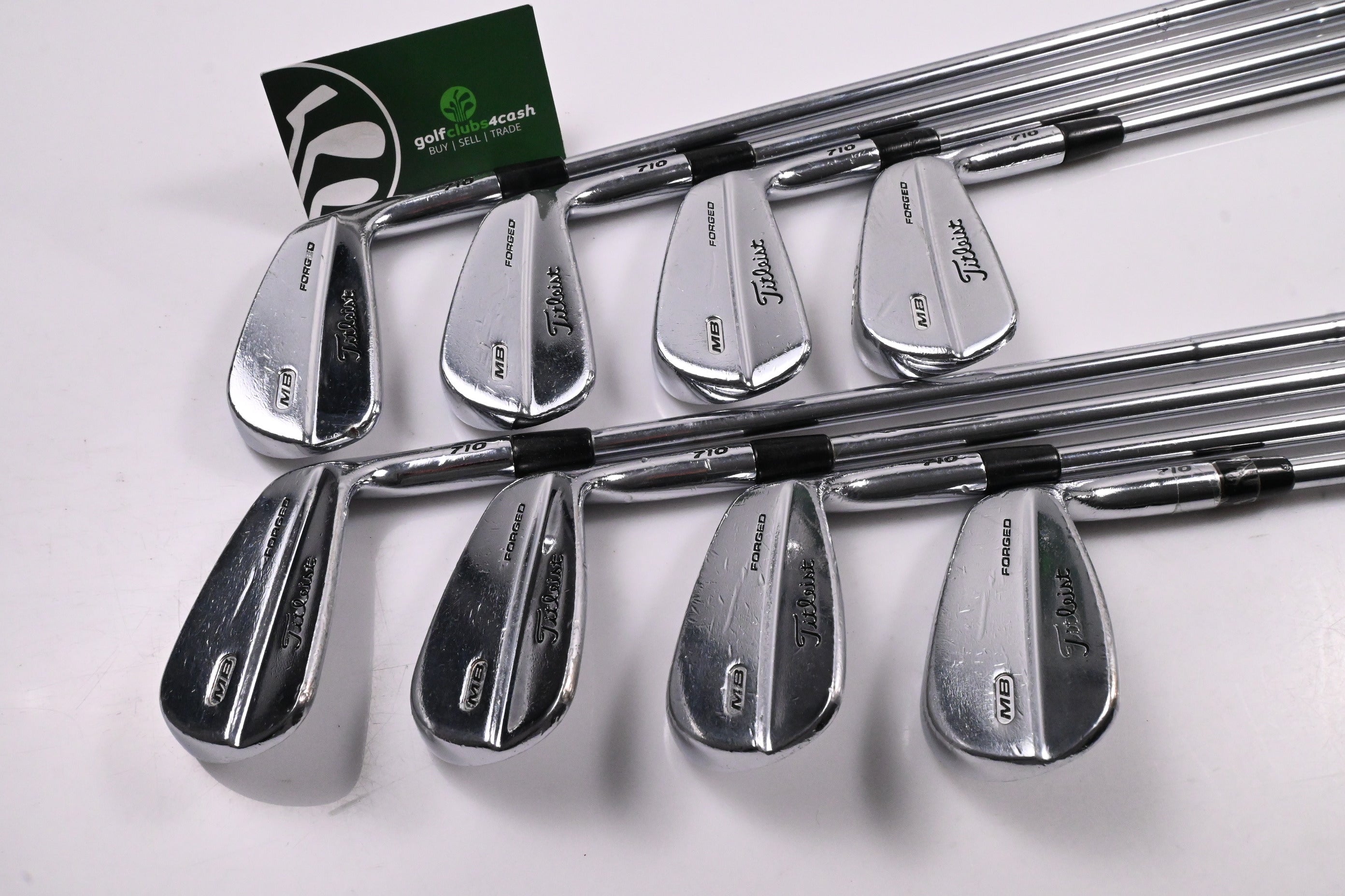 Titleist MB 710 Irons / 3-PW / Regular Flex Titleist Steel Shafts
