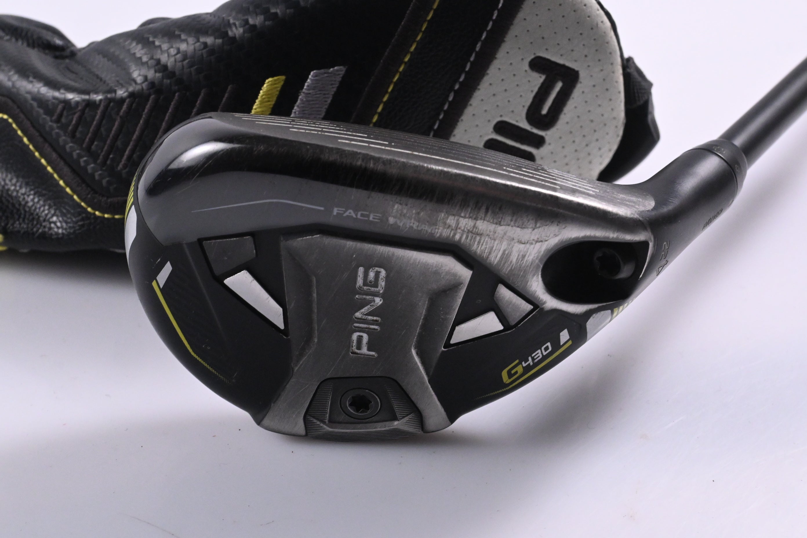 Ping G430 #4 Hybrid / 22 Degree / Regular Flex Ping Alta CB Black 70 Shaft