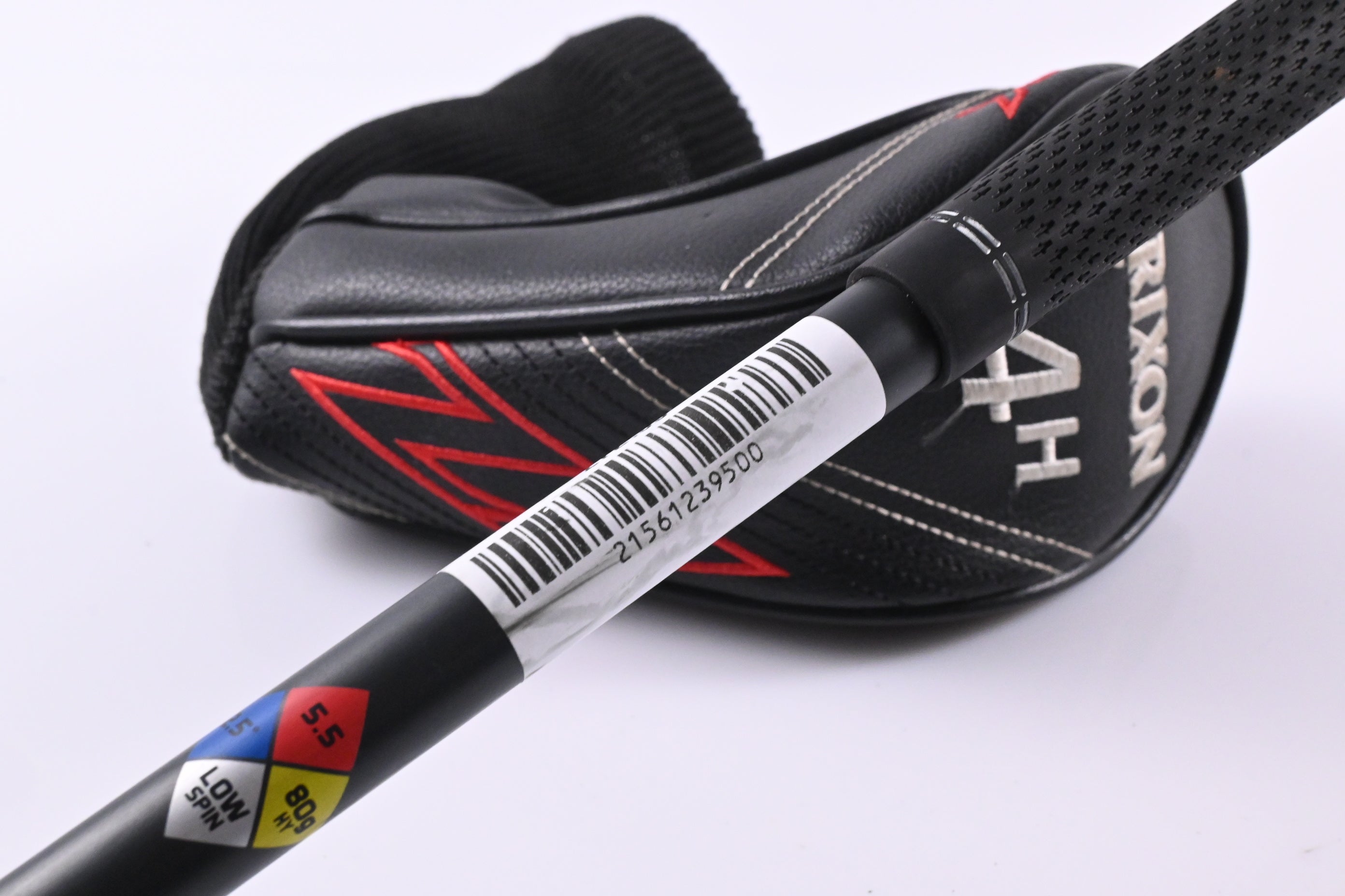 Left Hand Srixon ZX #4 Hybrid / 22 Degree / Regular Flex HZRDUS Smoke Black 80