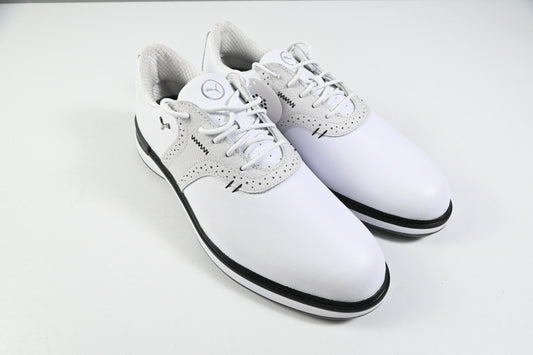 Puma Avant Golf Shoes / Size UK 8 / White, Black