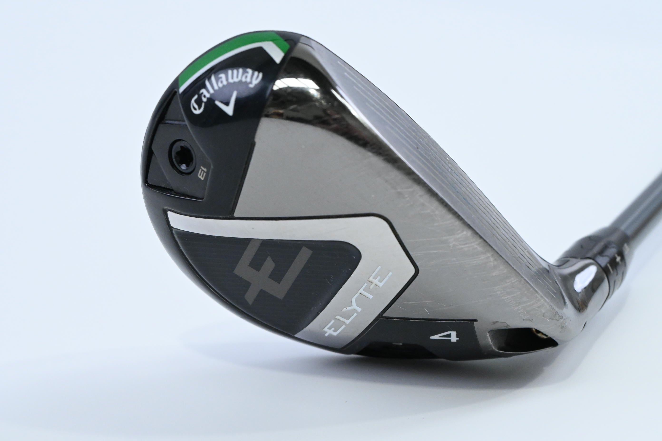 Callaway Elyte #4 Hybrid / 22 Degree / Stiff Flex Denali Charcoal 70 Shaft