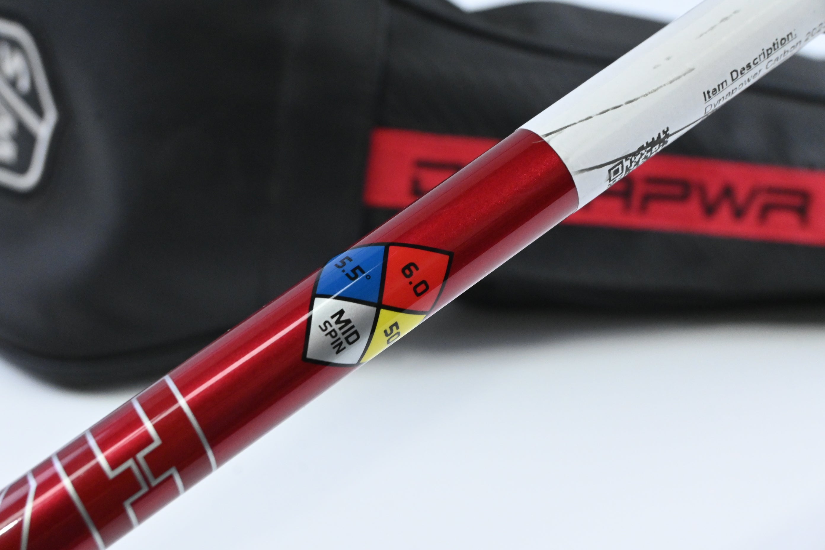 Wilson Dynapower Carbon 2023 Driver / 9 Degree / Stiff Flex HZRDUS Smoke Red RDX
