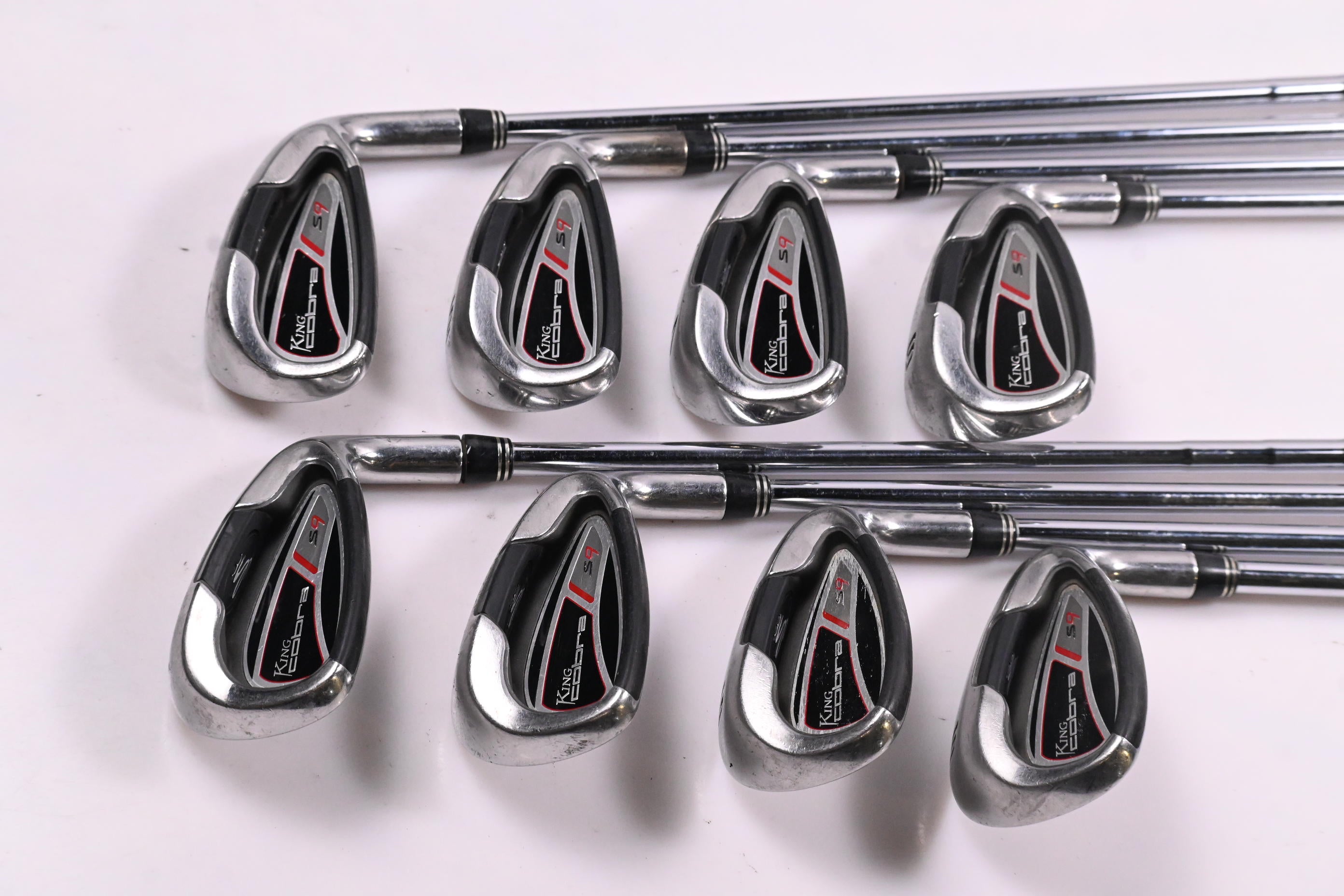 Cobra S9 Irons / 5-PW+GW+SW / Regular Flex N.S.Pro 900XH Shafts