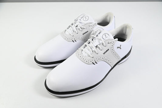 Puma Avant Golf Shoes / Size UK 8 / White, Black