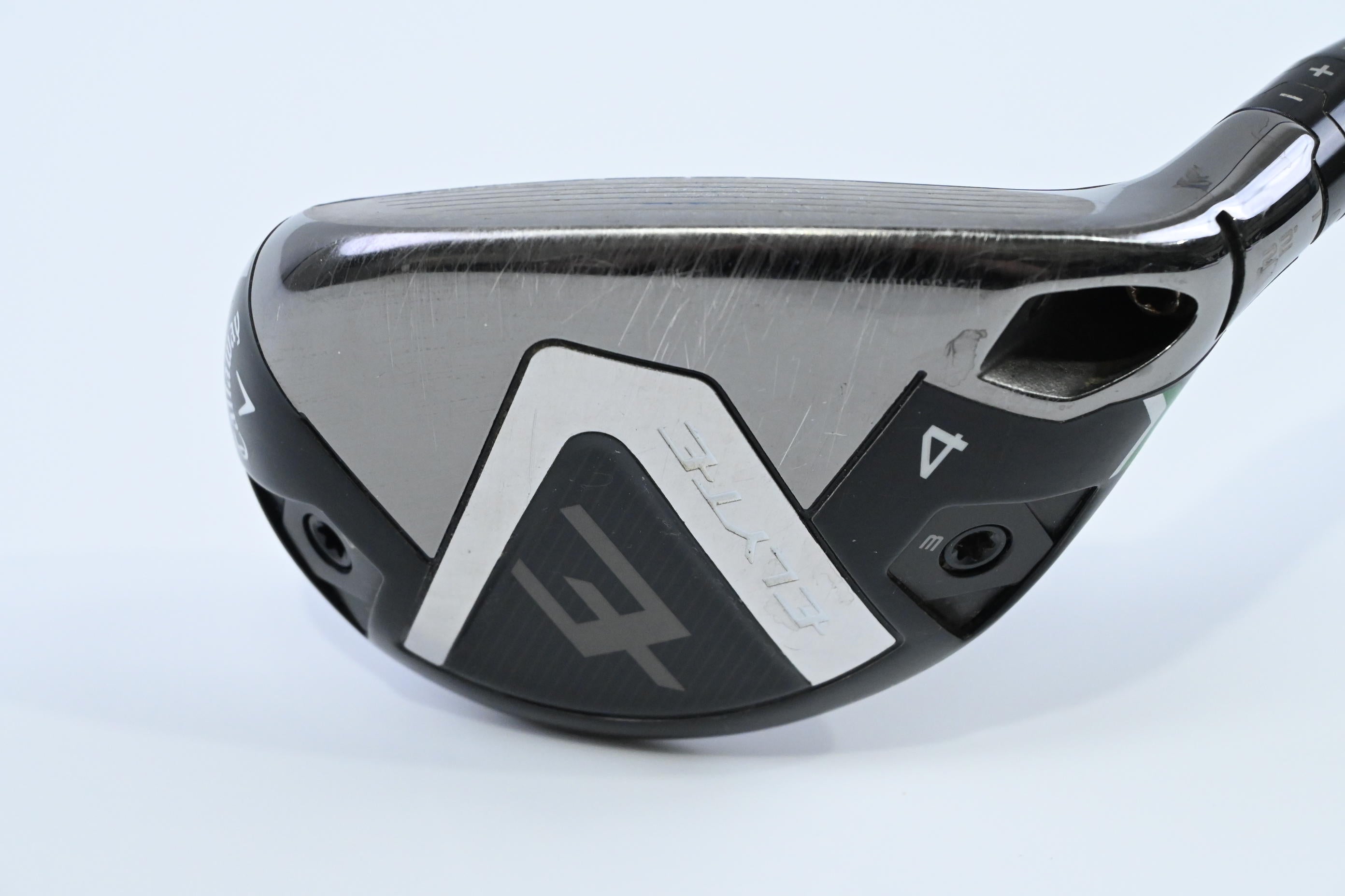 Callaway Elyte #4 Hybrid / 22 Degree / Stiff Flex Denali Charcoal 70 Shaft