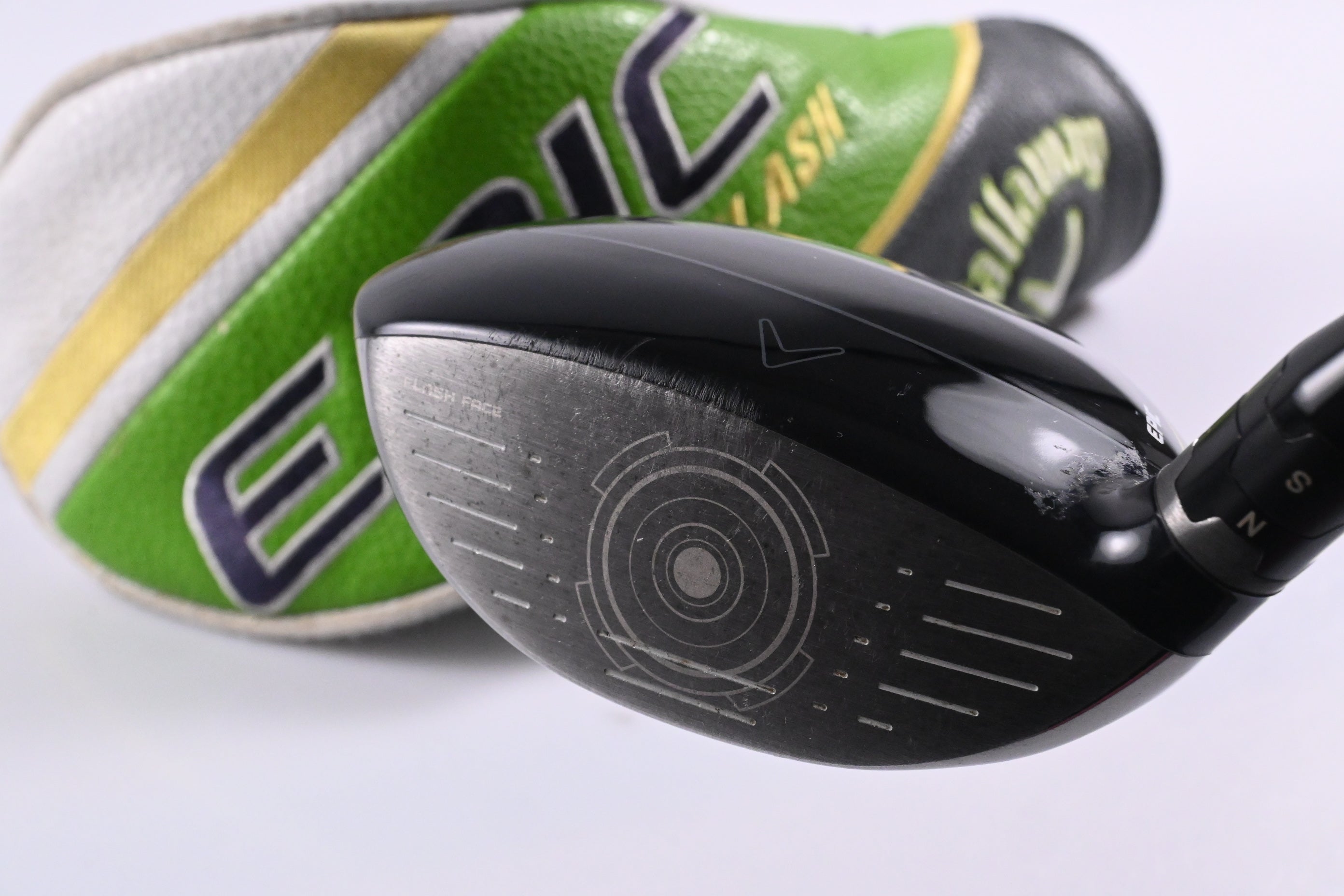 Callaway Epic Flash #3 Wood / 15 Degree / Stiff Flex HZRDUS Smoke Black 70 Shaft