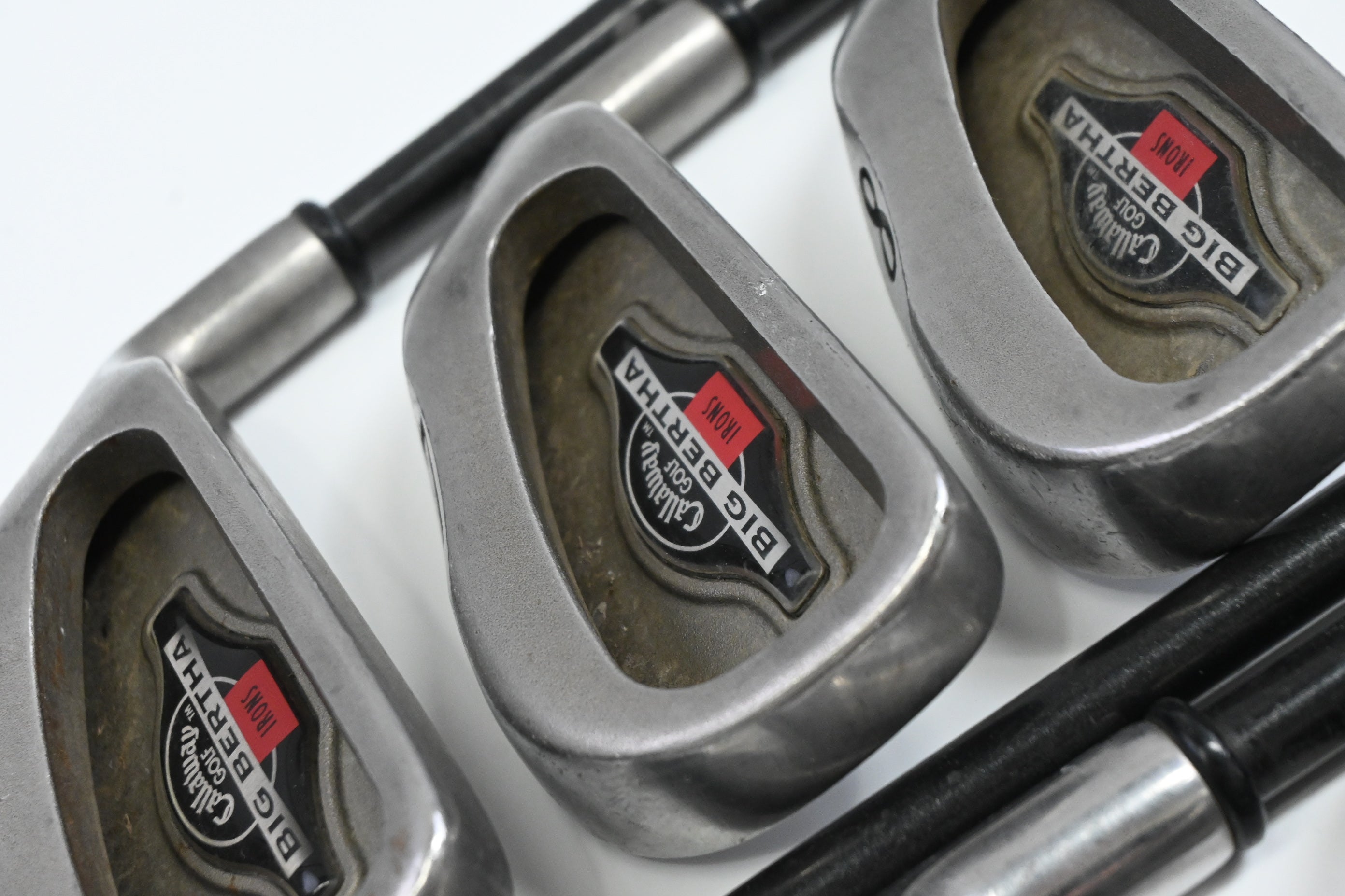 Callaway Big Bertha 1996 Irons / 6-PW+SW / Firm Flex Callaway RCH 96 Shafts