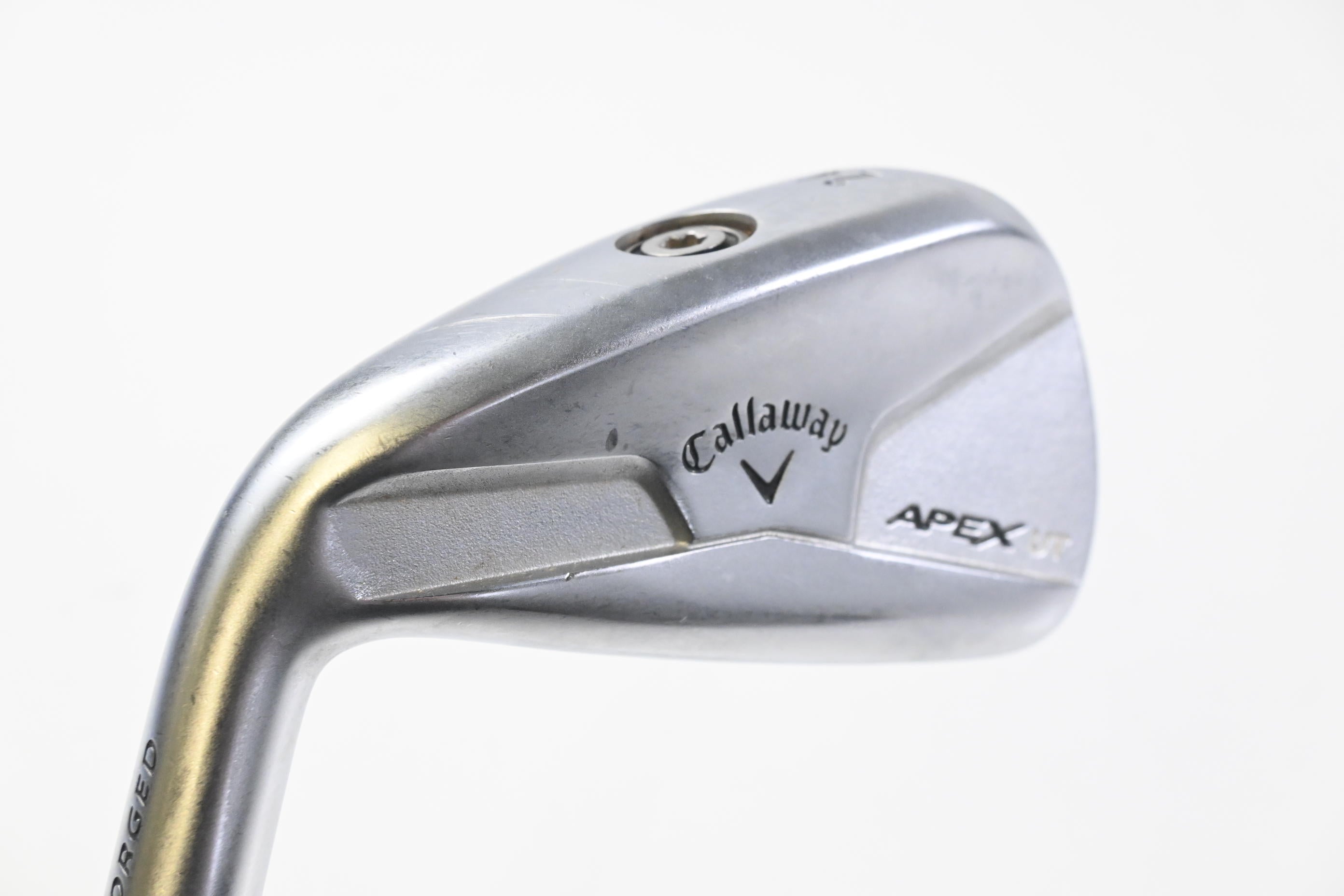 Left Hand Callaway Apex UT #4 Iron / 24 Degree / Stiff Flex Dynamic Gold AMT