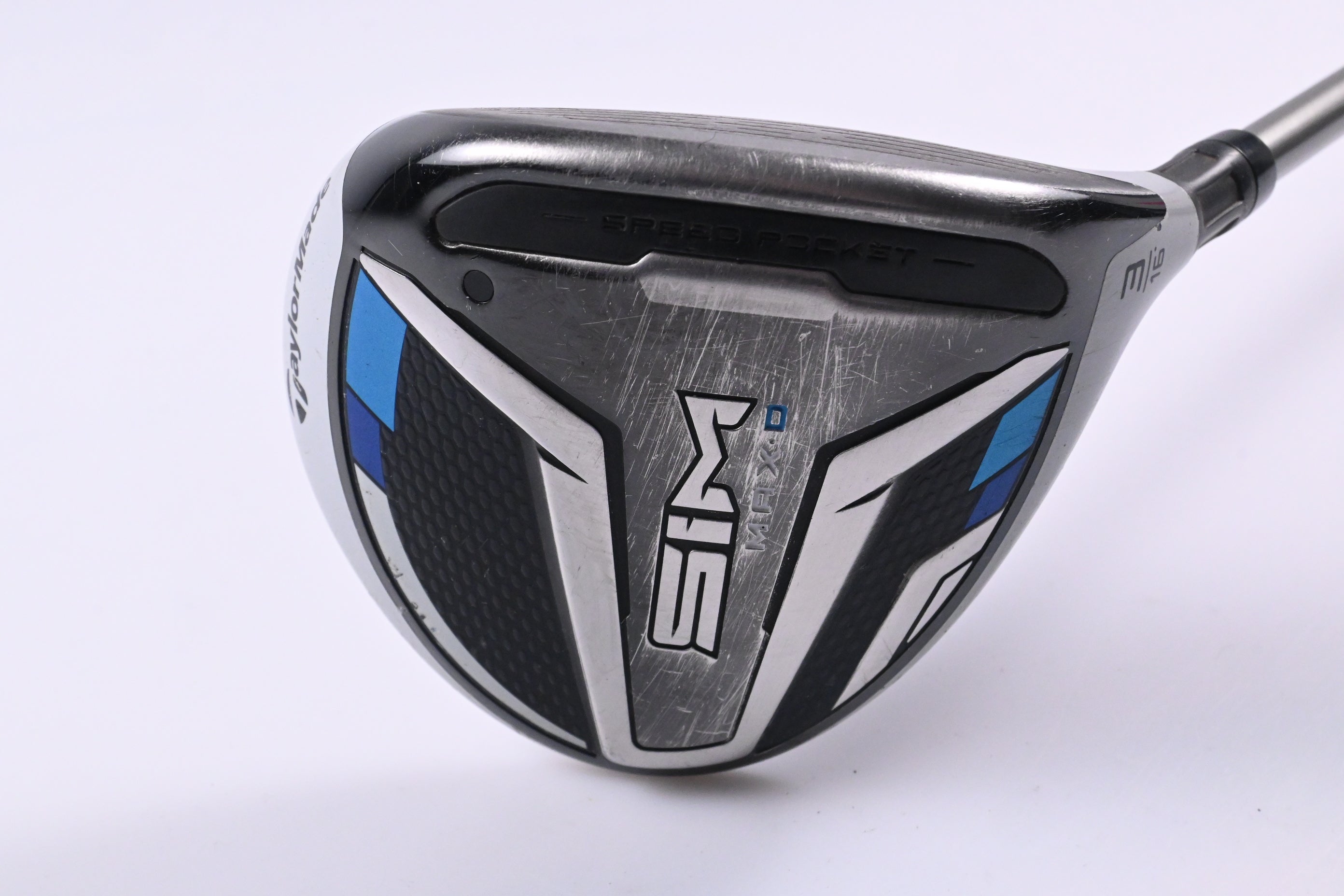 Taylormade SIM Max D #3 Wood / 16 Degree / Regular Flex Helium 5F3 Shaft