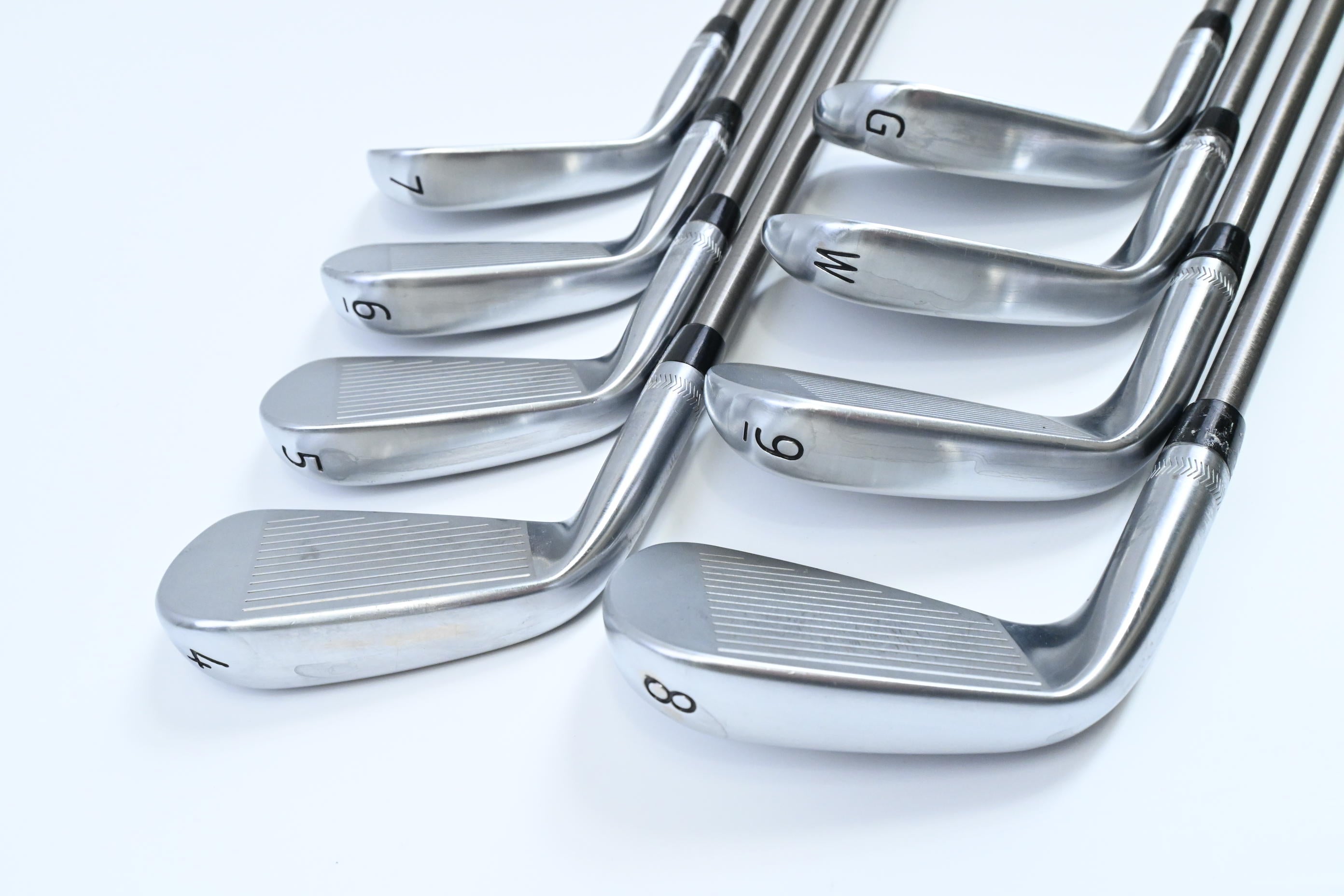 PXG 0317 ST Milled Irons / 4-PW+GW / Regular Flex Areotech Steelfiber i95 Shafts