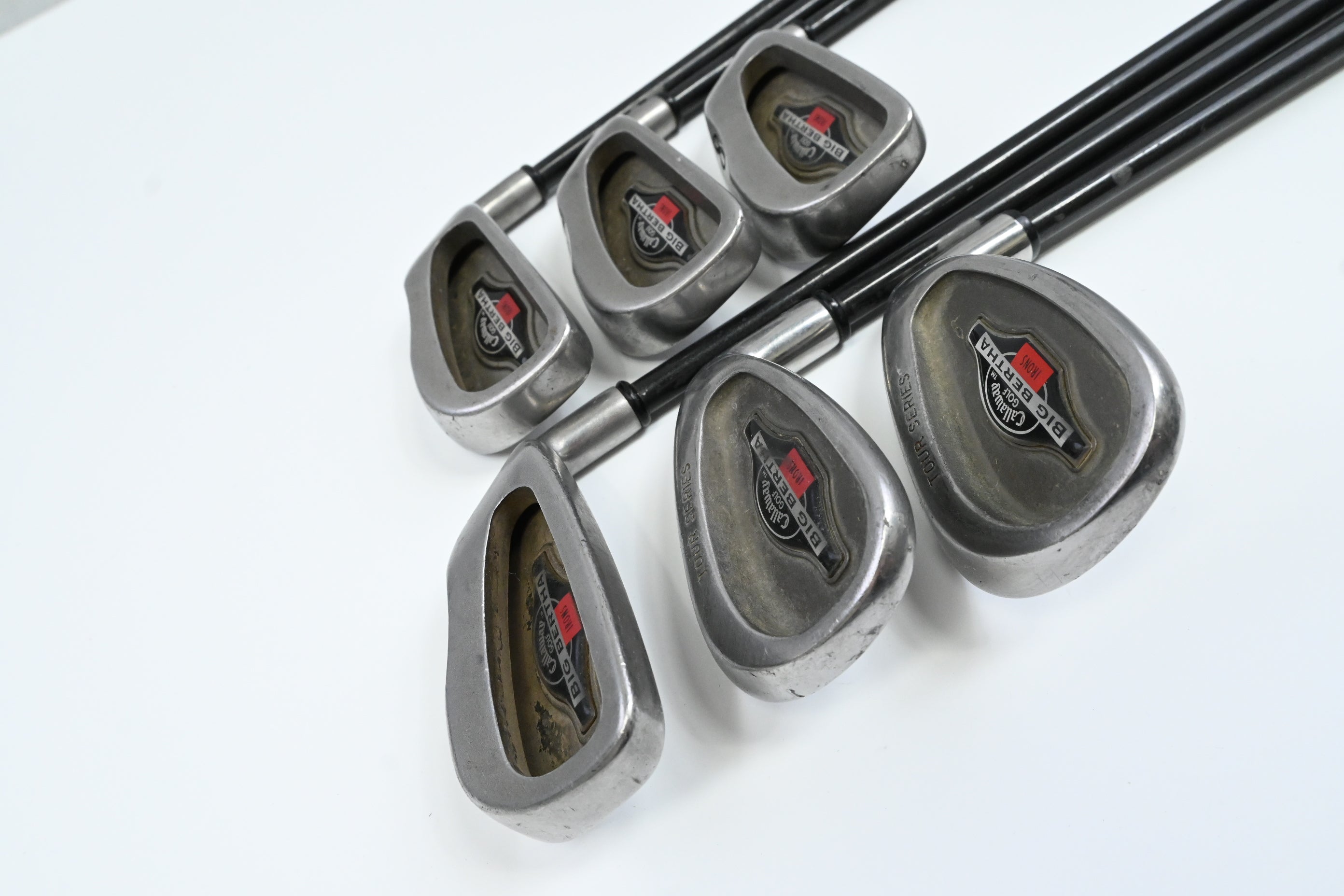 Callaway Big Bertha 1996 Irons / 6-PW+SW / Firm Flex Callaway RCH 96 Shafts