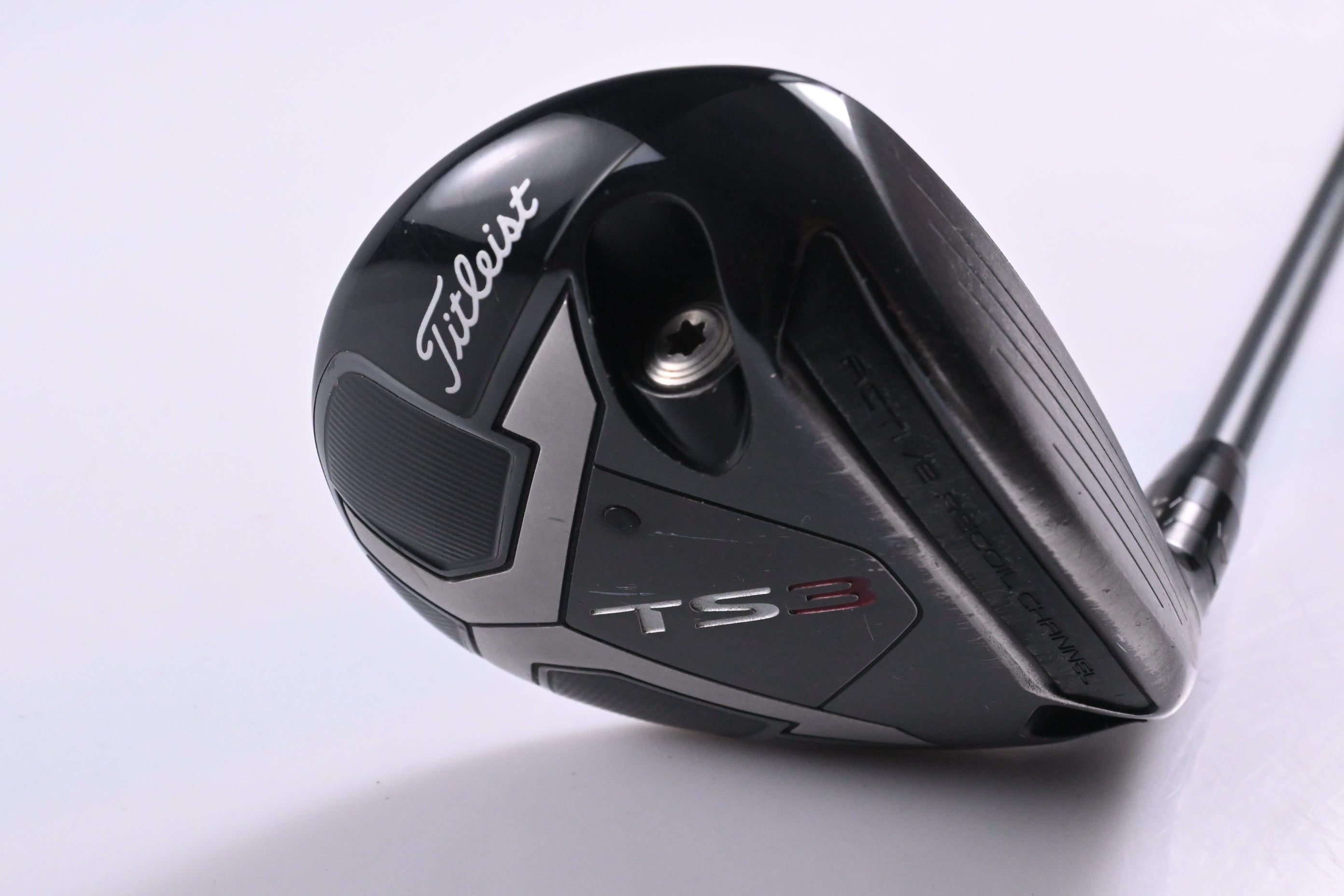 Titleist TS3 #3 Wood / 15 Degree / Stiff Flex HZRDUS Smoke Black 70 Shaft
