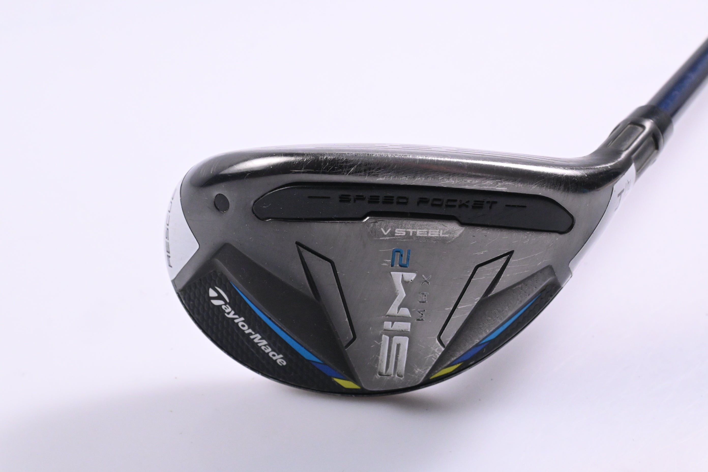 Taylormade SIM2 Max #4 Hybrid / 22 Degree / Senior Flex Ventus Blue 5 Shaft