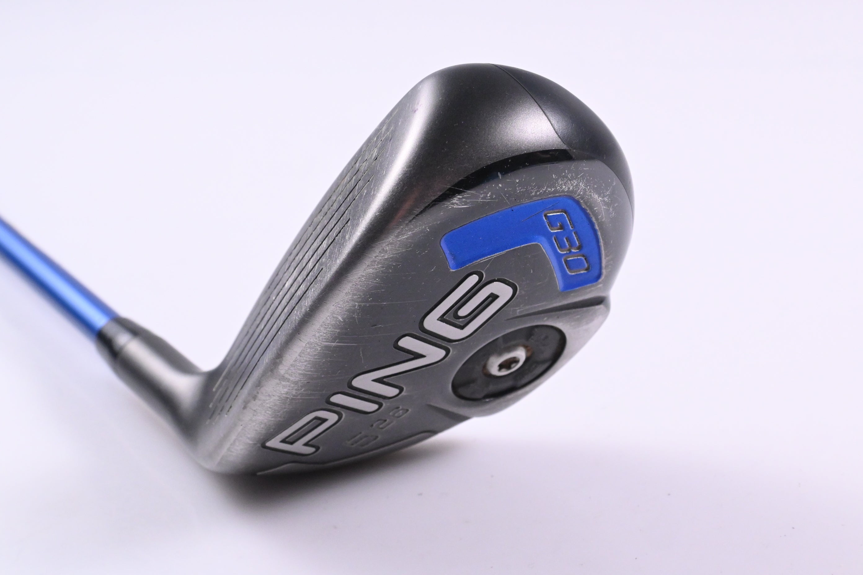 Left Hand Ping G30 #5 Hybrid / 26 Degree / Regular Flex Ping TFC 419 Shaft
