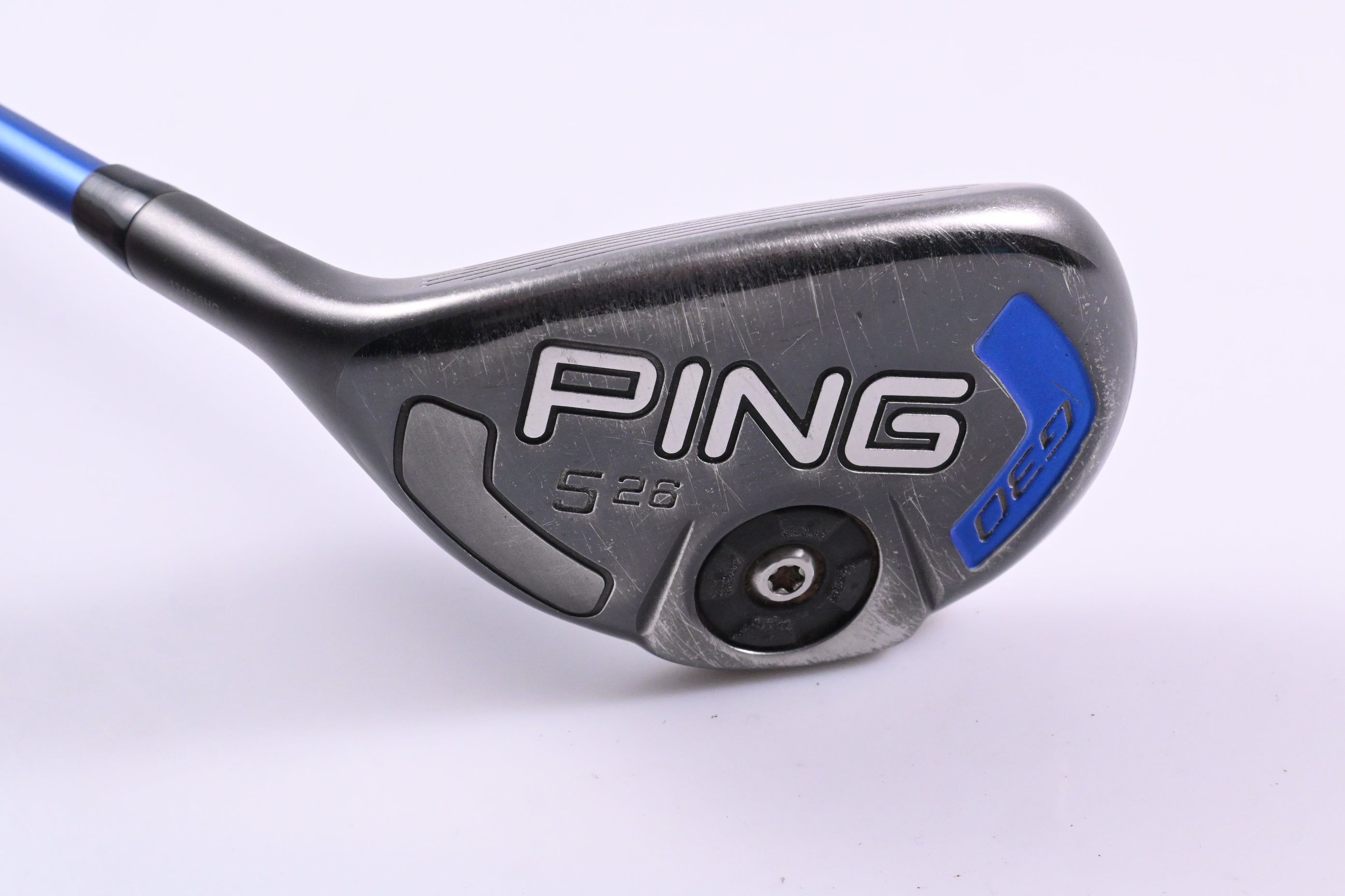 Left Hand Ping G30 #5 Hybrid / 26 Degree / Regular Flex Ping TFC 419 Shaft