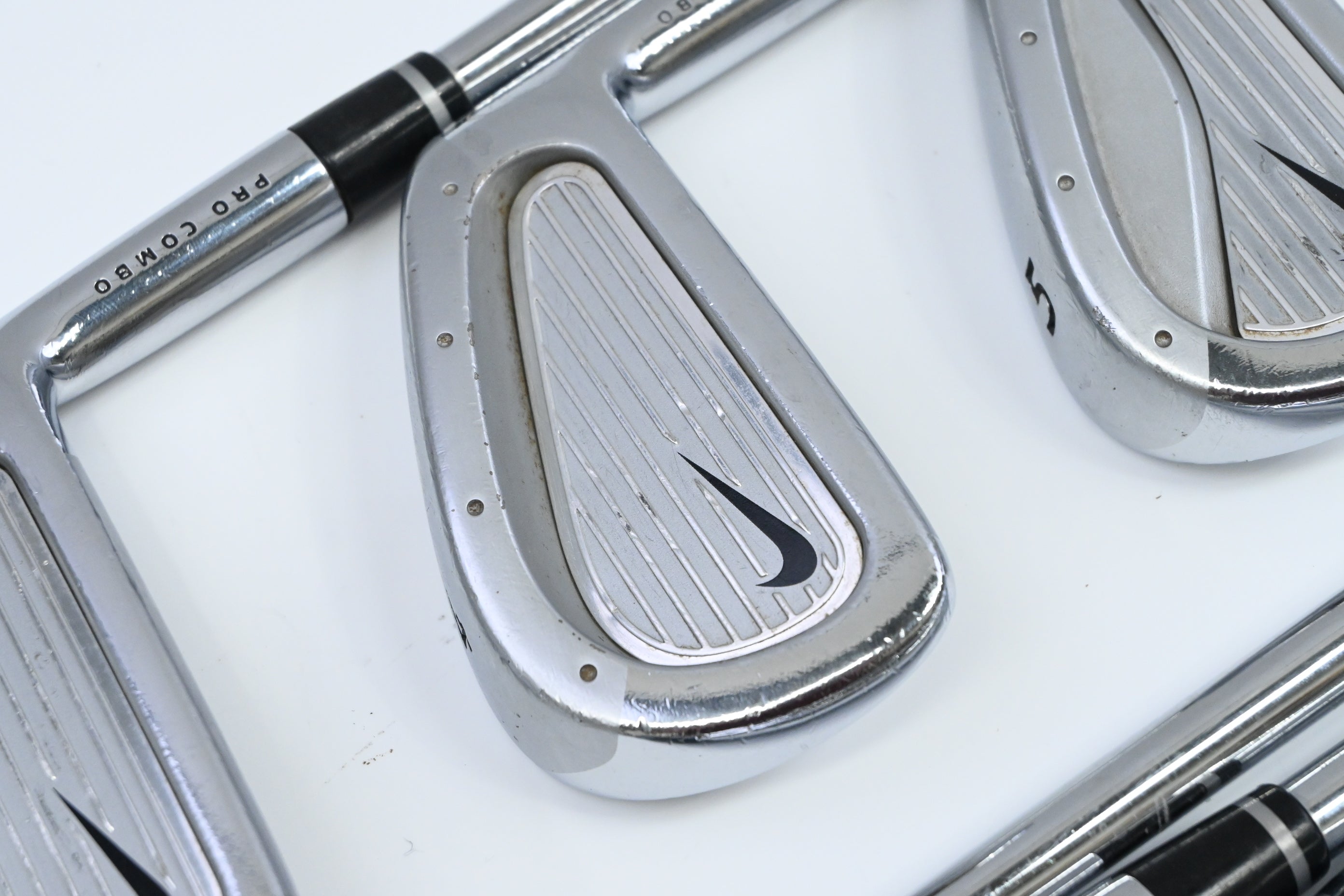 Nike Forged Pro Combo Irons / 3-9 / Stiff Flex Steel Shafts