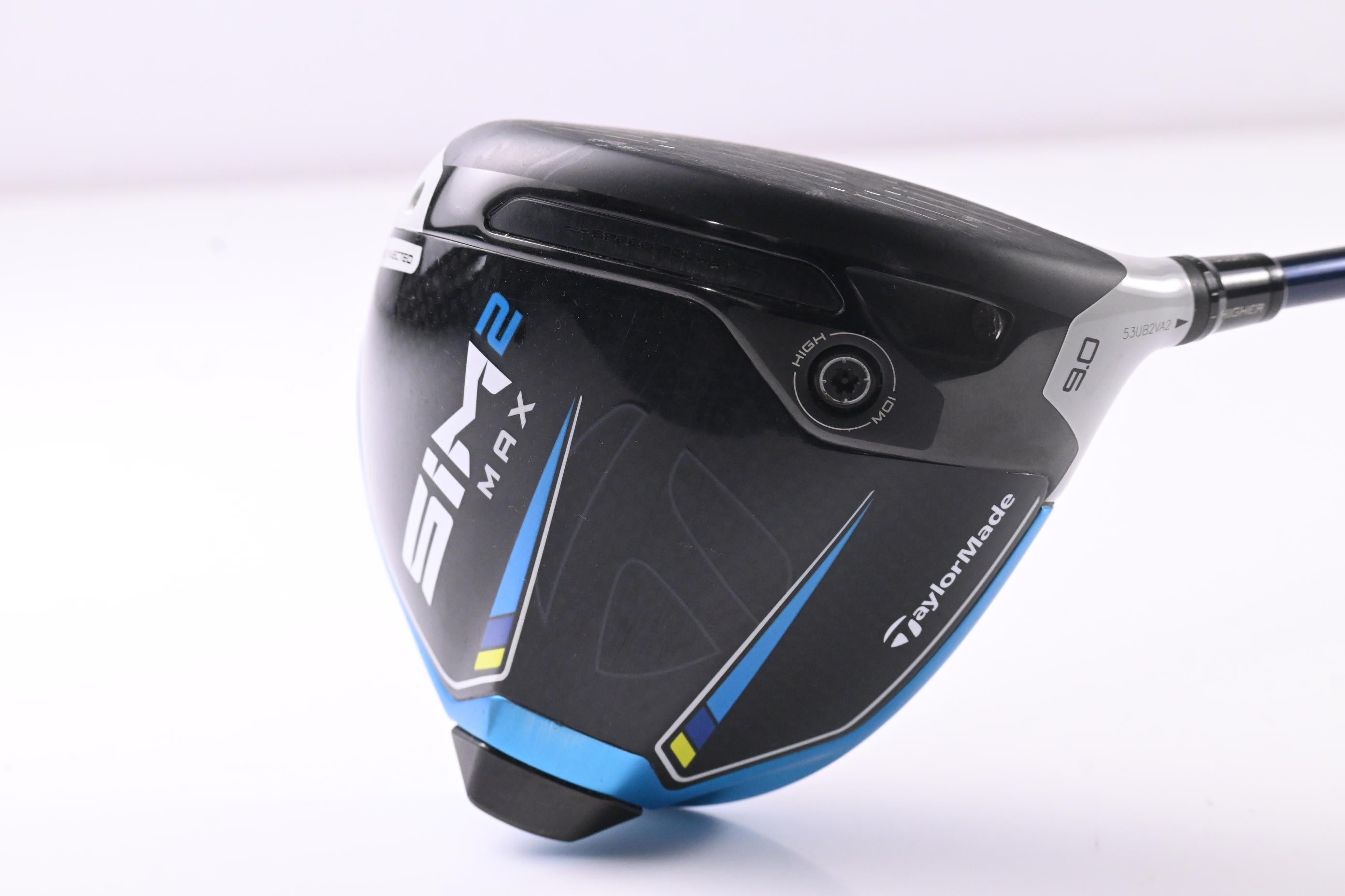 Taylormade SIM2 Max Driver / 9 Degree / Stiff Flex Fujikura Ventus Blue 5 Shaft