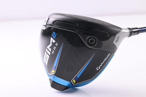 Taylormade SIM2 Max Driver / 9 Degree / Stiff Flex Fujikura Ventus Blue 5 Shaft
