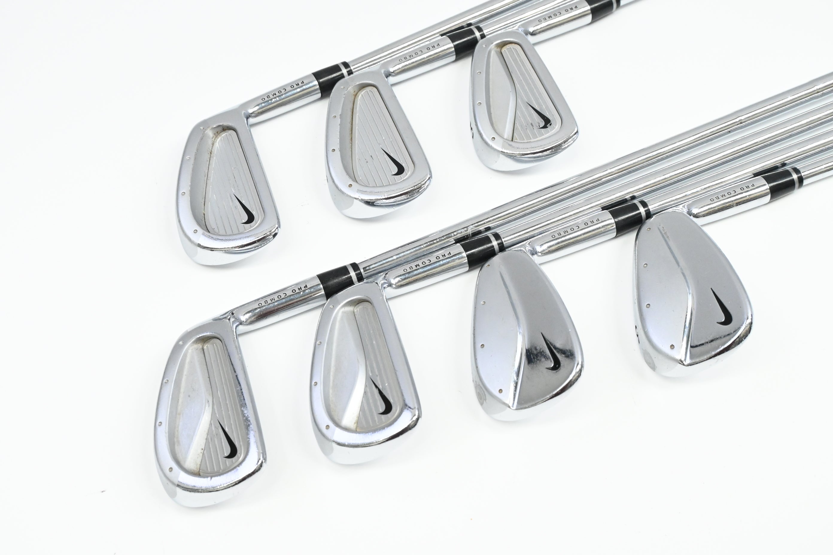 Nike Forged Pro Combo Irons / 3-9 / Stiff Flex Steel Shafts