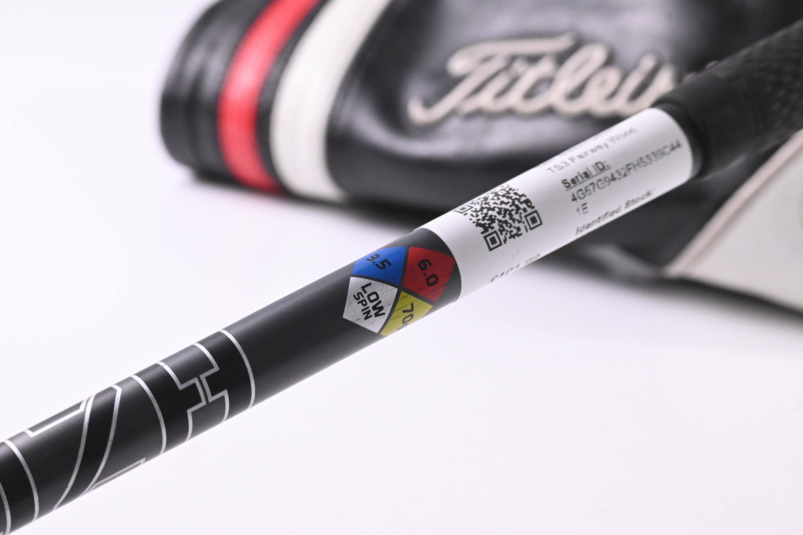 Titleist TS3 #3 Wood / 15 Degree / Stiff Flex HZRDUS Smoke Black 70 Shaft