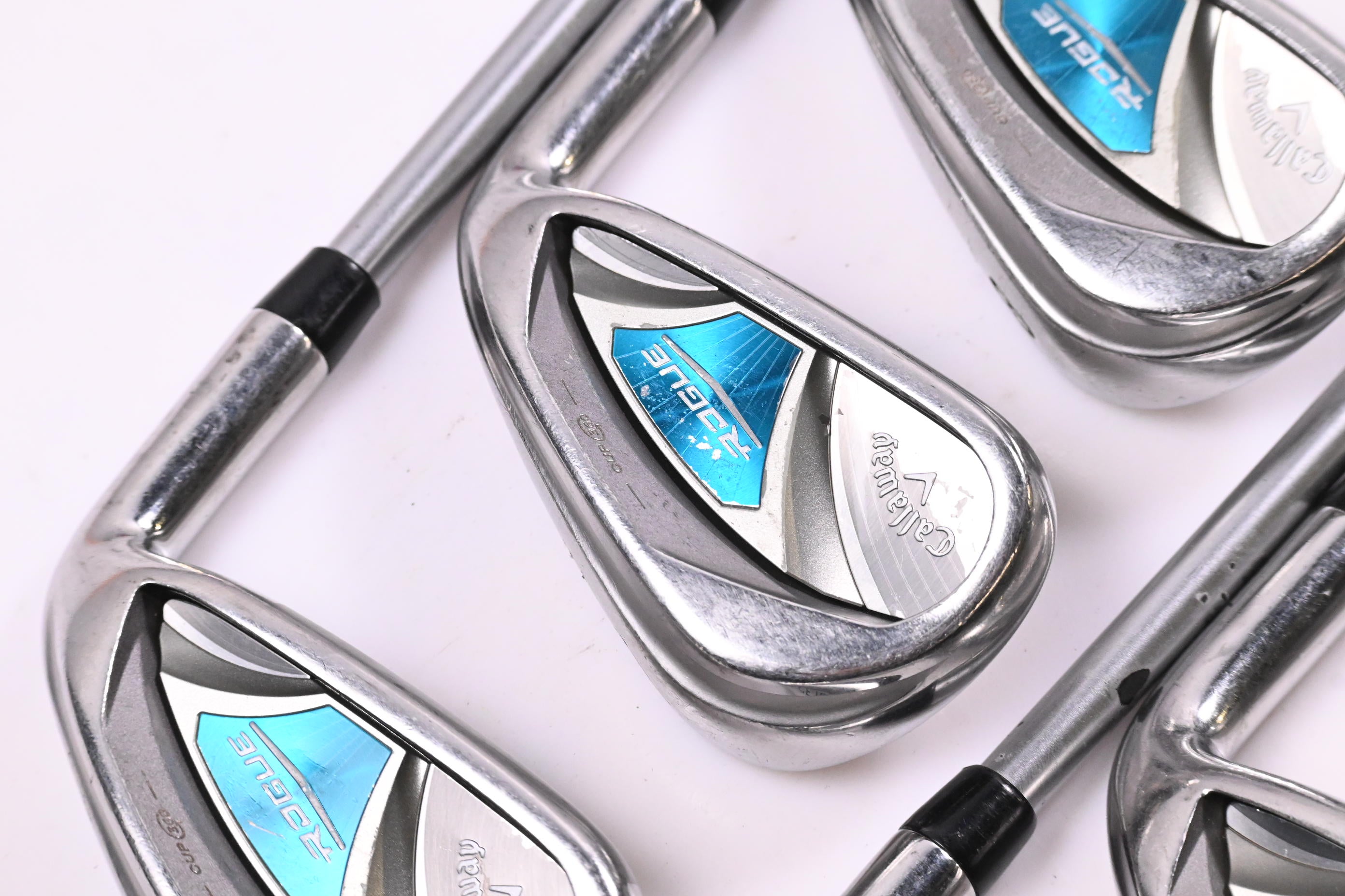 Ladies Callaway Rogue Irons / 6-PW+SW / Ladies Flex Aldila Quaranta 40 Shafts