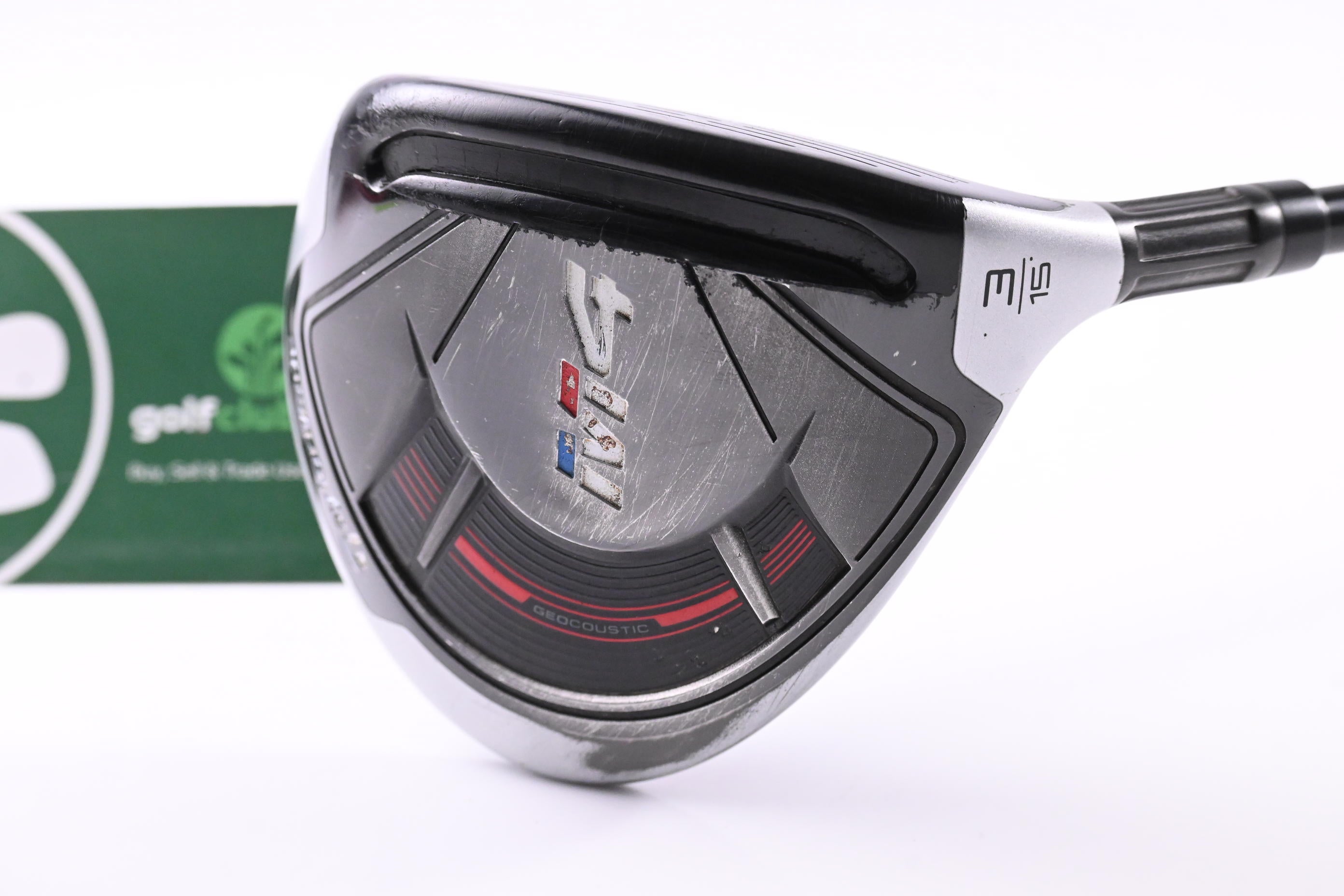 Taylormade M4 #3 Wood / 15 Degree / Regular Flex Atmos Red Shaft