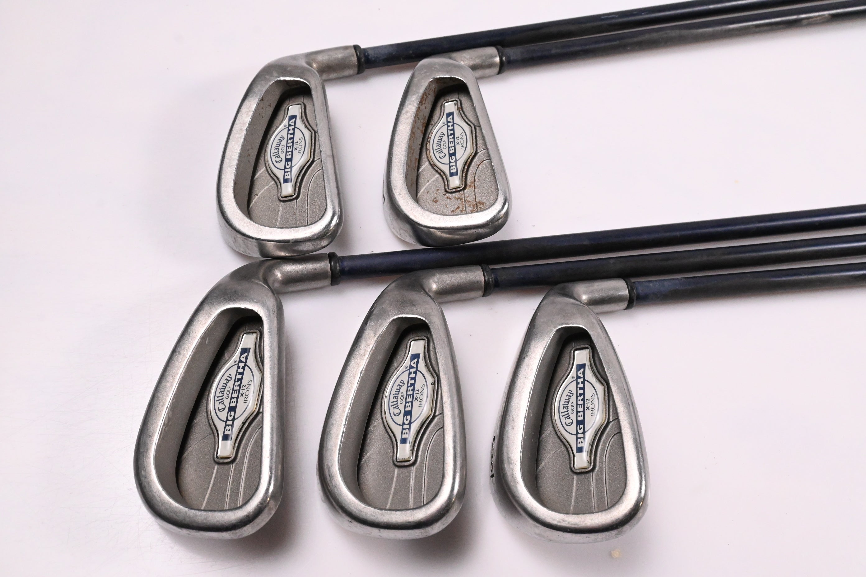 Callaway X-12 Irons / 5-9i / Firm Flex Callaway RCH 99 Shafts