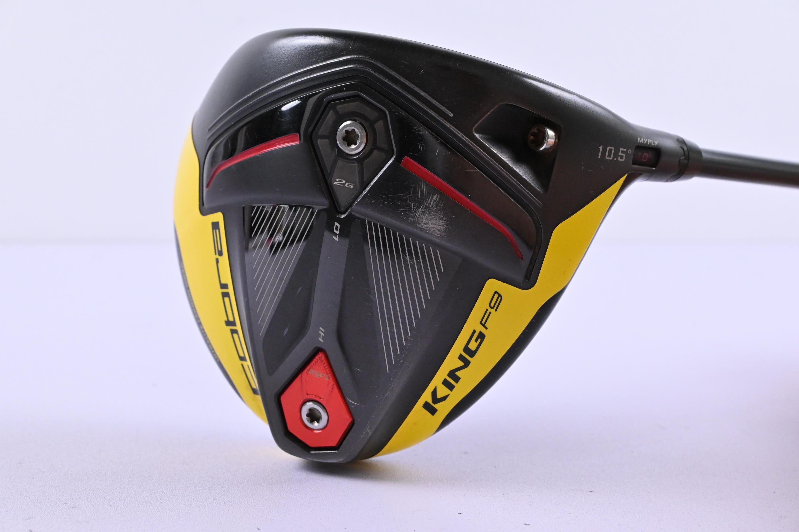 Cobra King F9 Driver / 10.5 Degree / Stiff Flex HZRDUS Smoke Black 60 Shaft