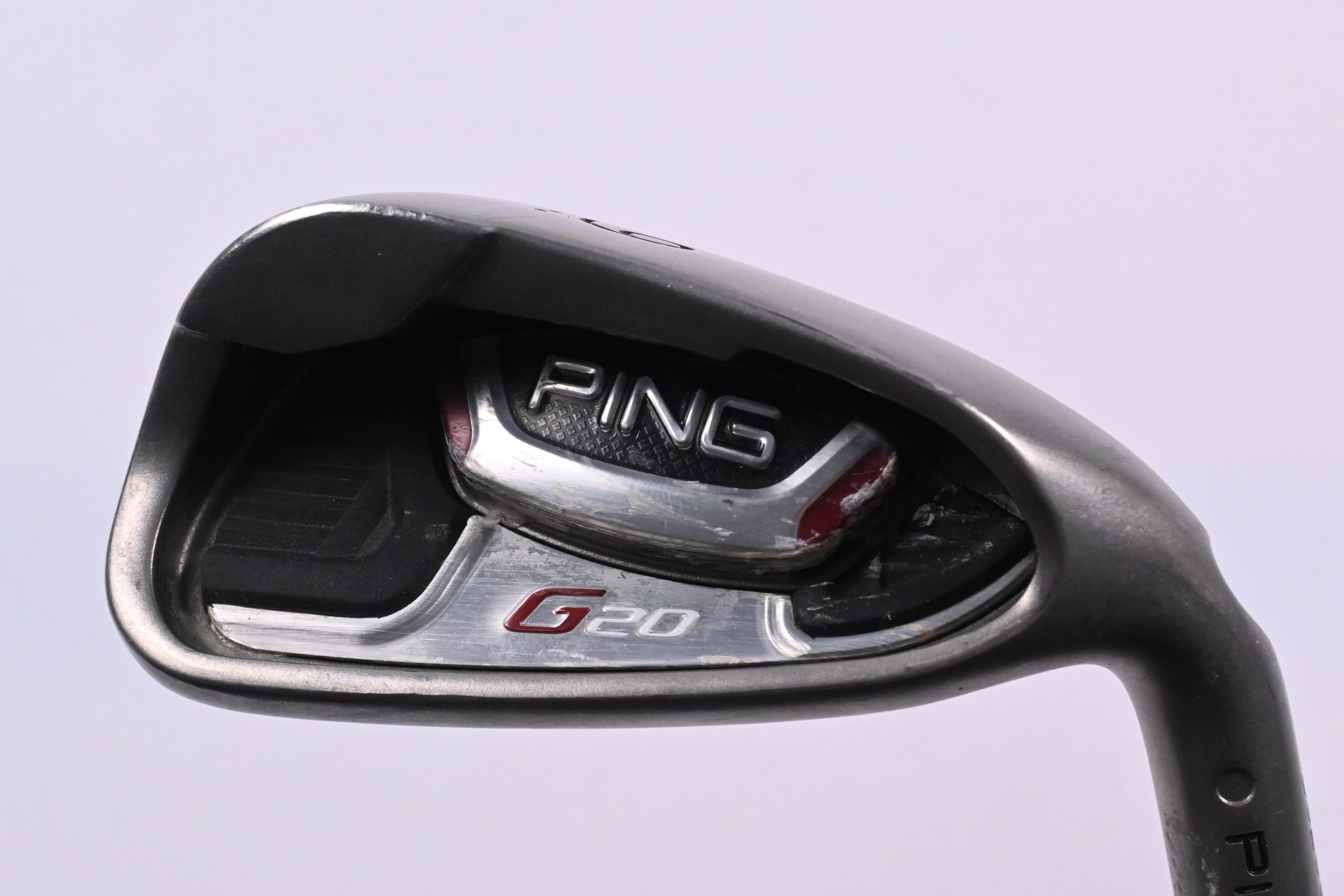 Ping G20 #9 Iron / Silver Dot / 40 Degree / Regular Flex Ping CFS Shaft