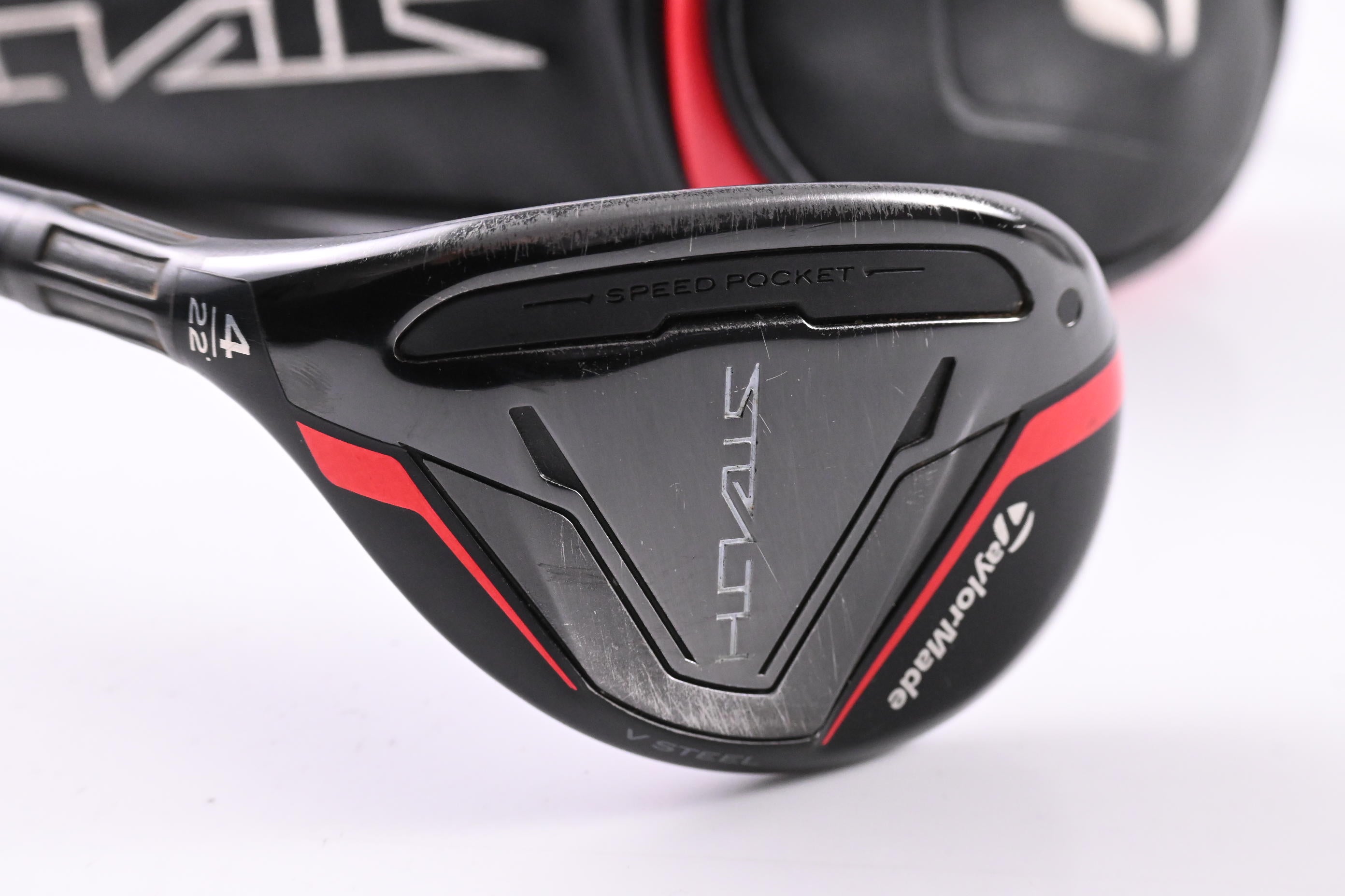 Taylormade Stealth #4 Hybrid / 22 Degree / Regular Flex Ventus Red 6 Shaft