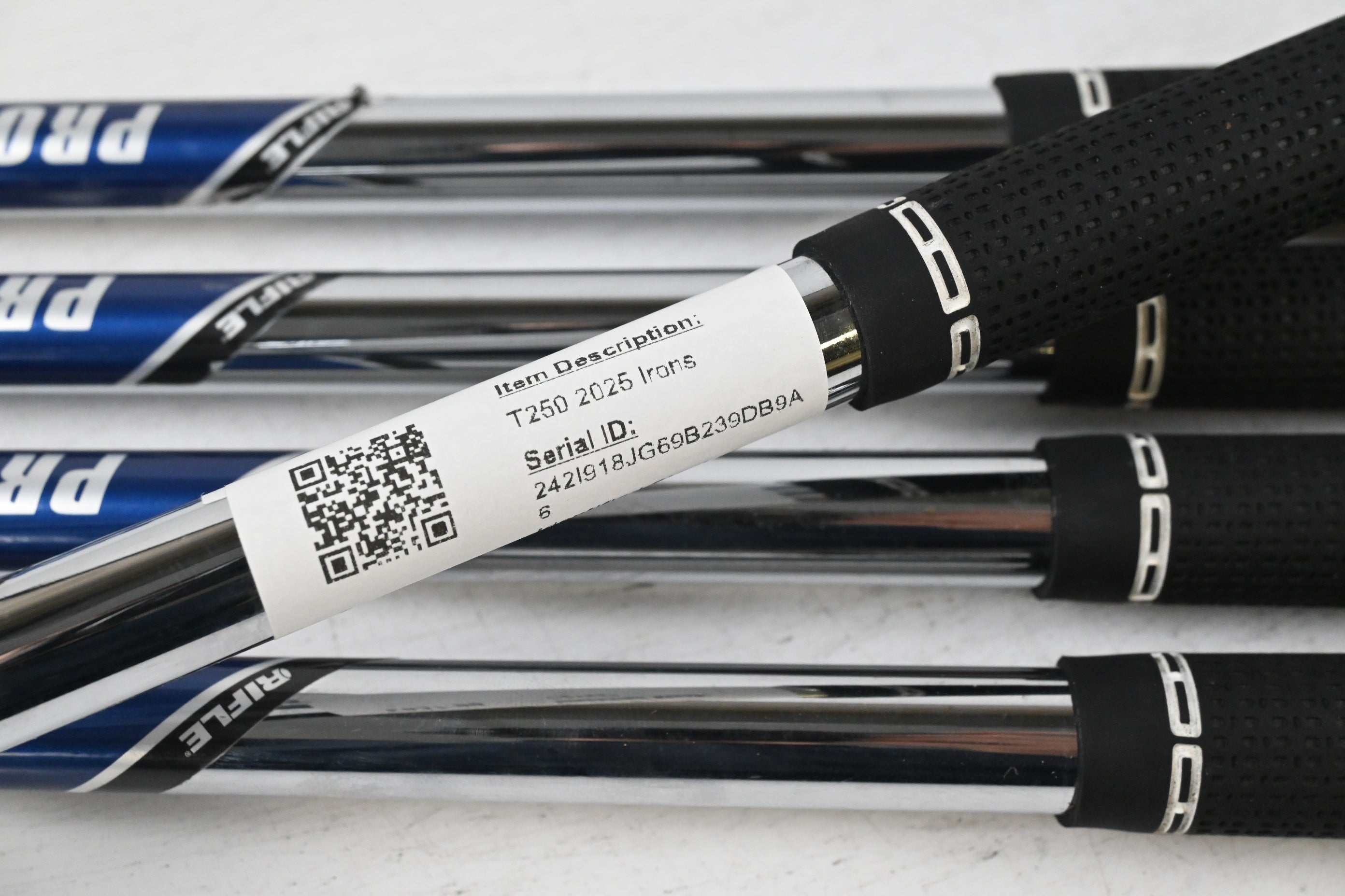 Titleist T250 2025 Irons / 6-PW / Stiff Flex Project X Precision Shafts