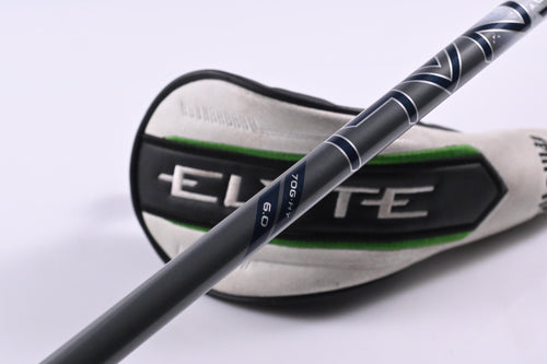 Callaway Elyte #4 Hybrid / 22 Degree / Stiff Flex Denali Charcoal 70 Shaft