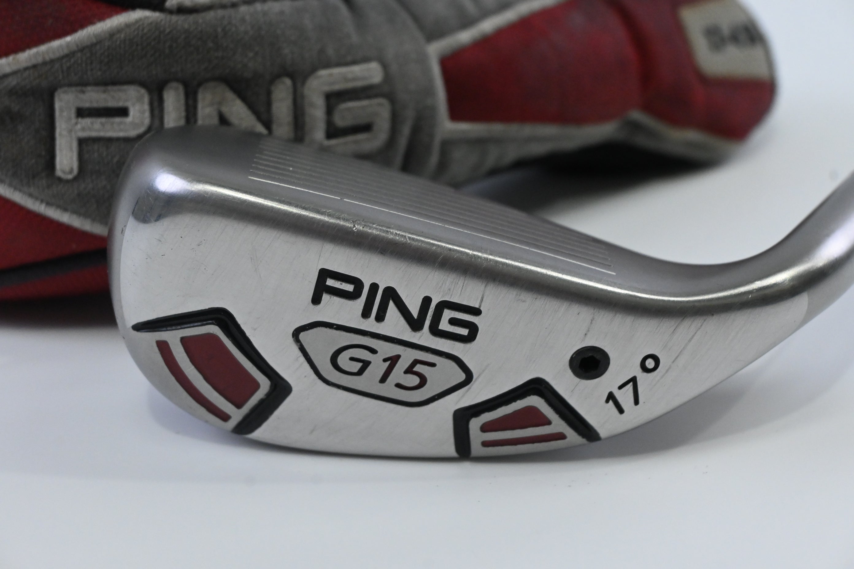 Ping G15 #2 Hybrid / 17 Degree / Regular Flex Aldila Serano 85 Shaft