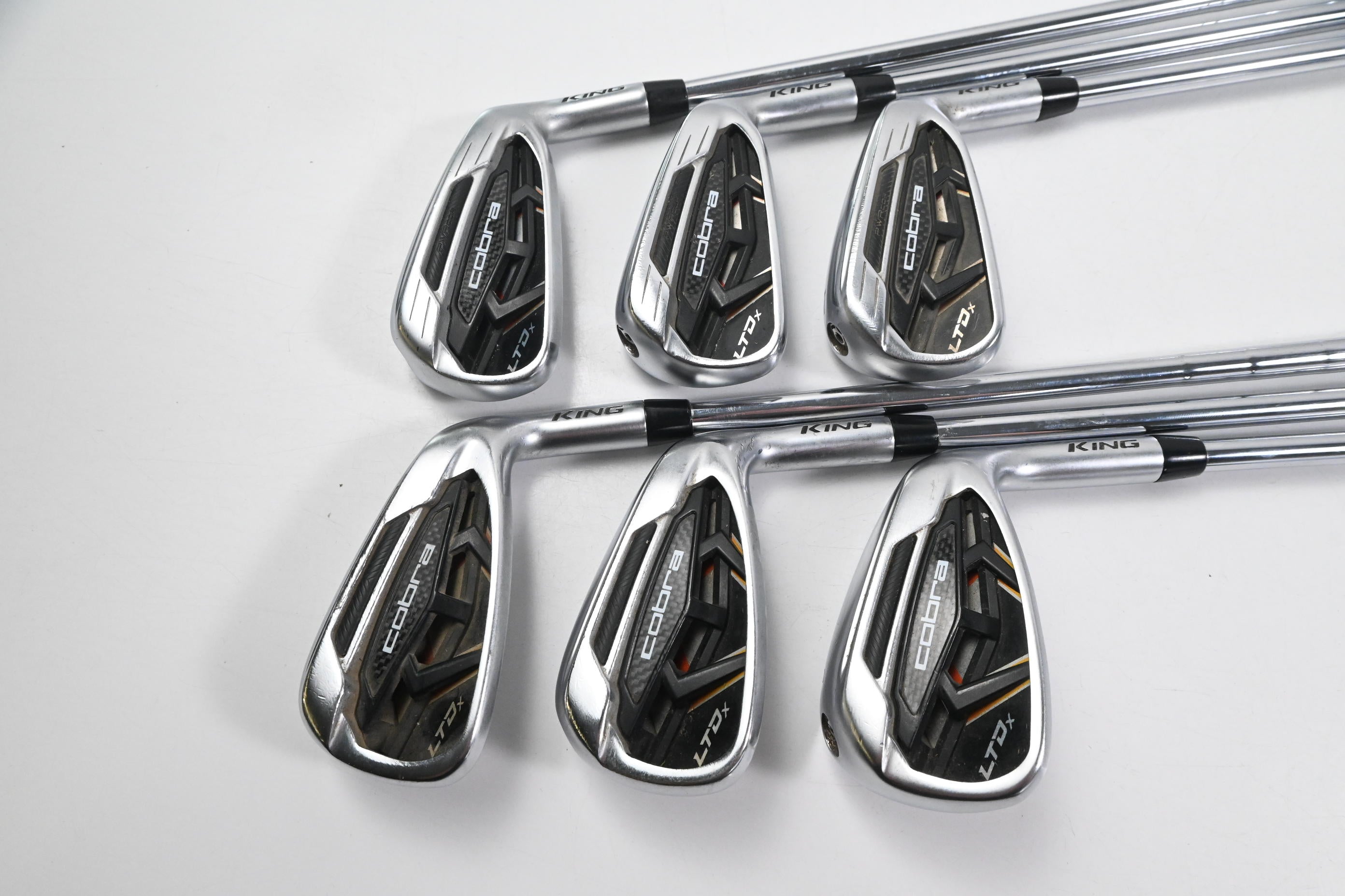 Cobra LTDx Irons / 5-PW / Stiff Flex KBS Tour 90 Shafts