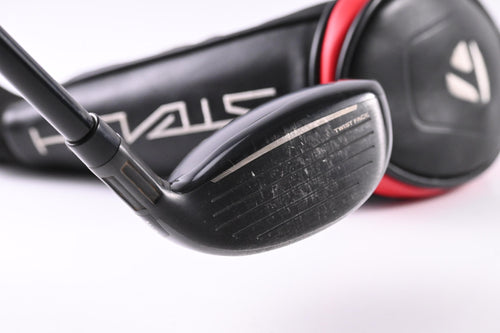 Left Hand Taylormade Stealth #4 Hybrid / 22 Degree / Regular Flex Ventus Red 6
