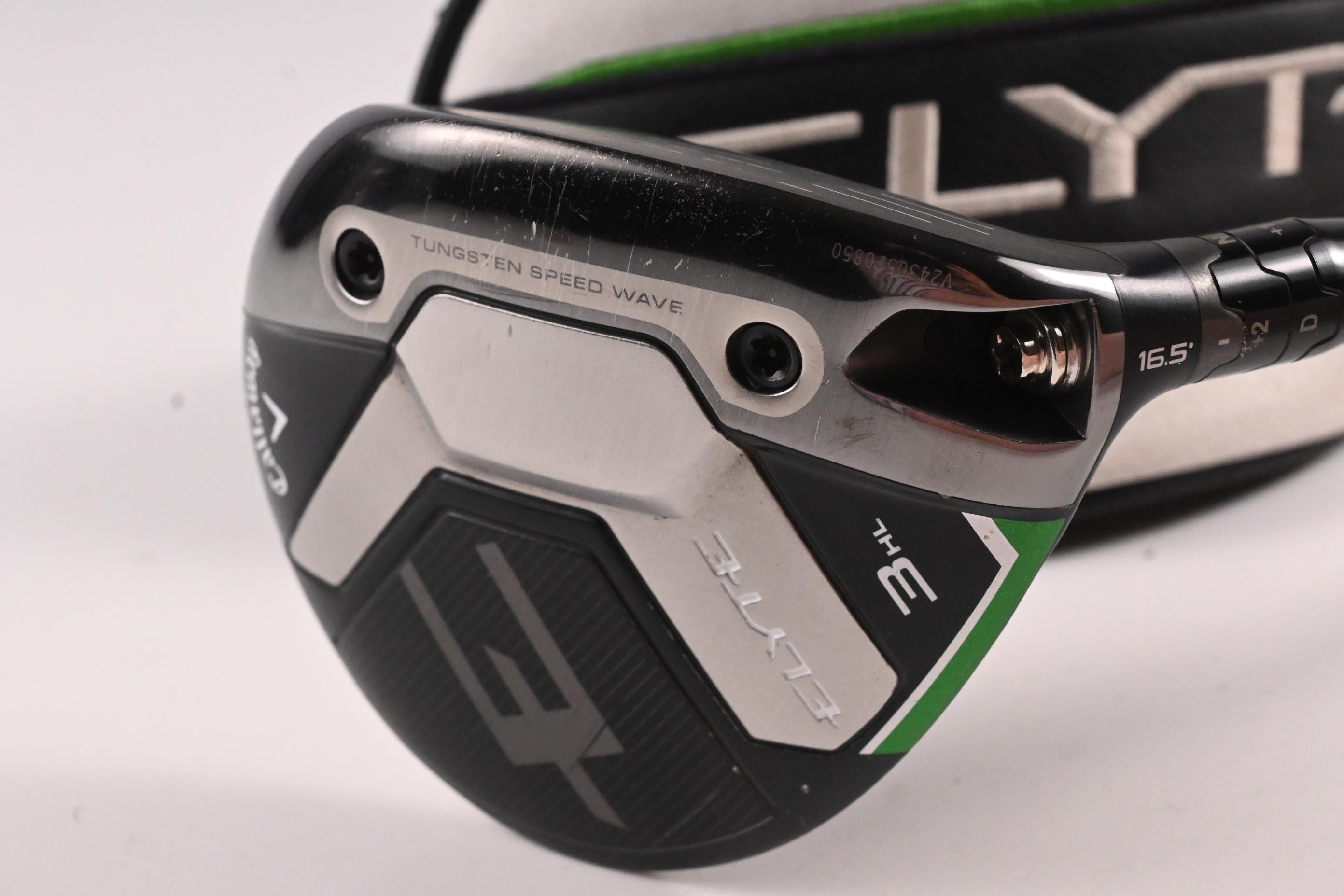 Callaway Elyte #3HL Wood / 16.5 Degree / Regular Flex Denali Charcoal 60 Shaft