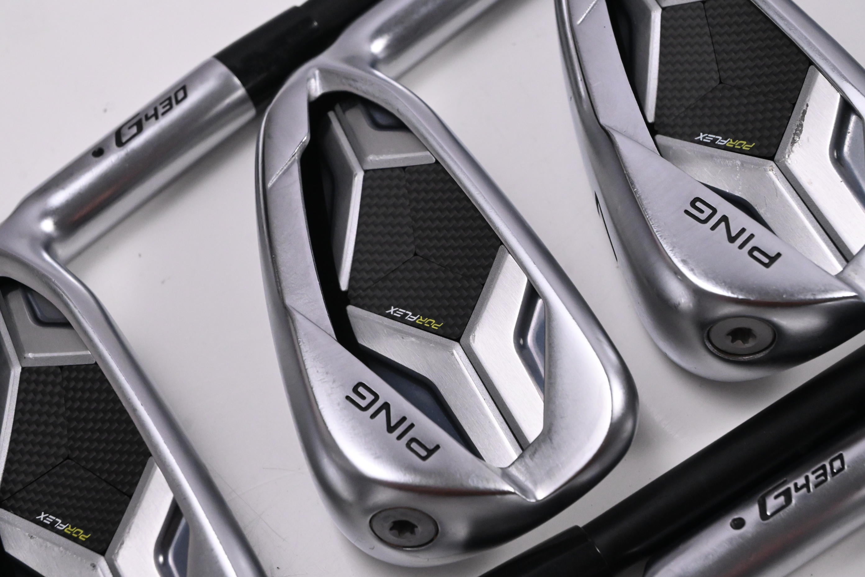 Ping G430 Irons / 5-PW+GW / Regular Flex Ping Alta CB Black