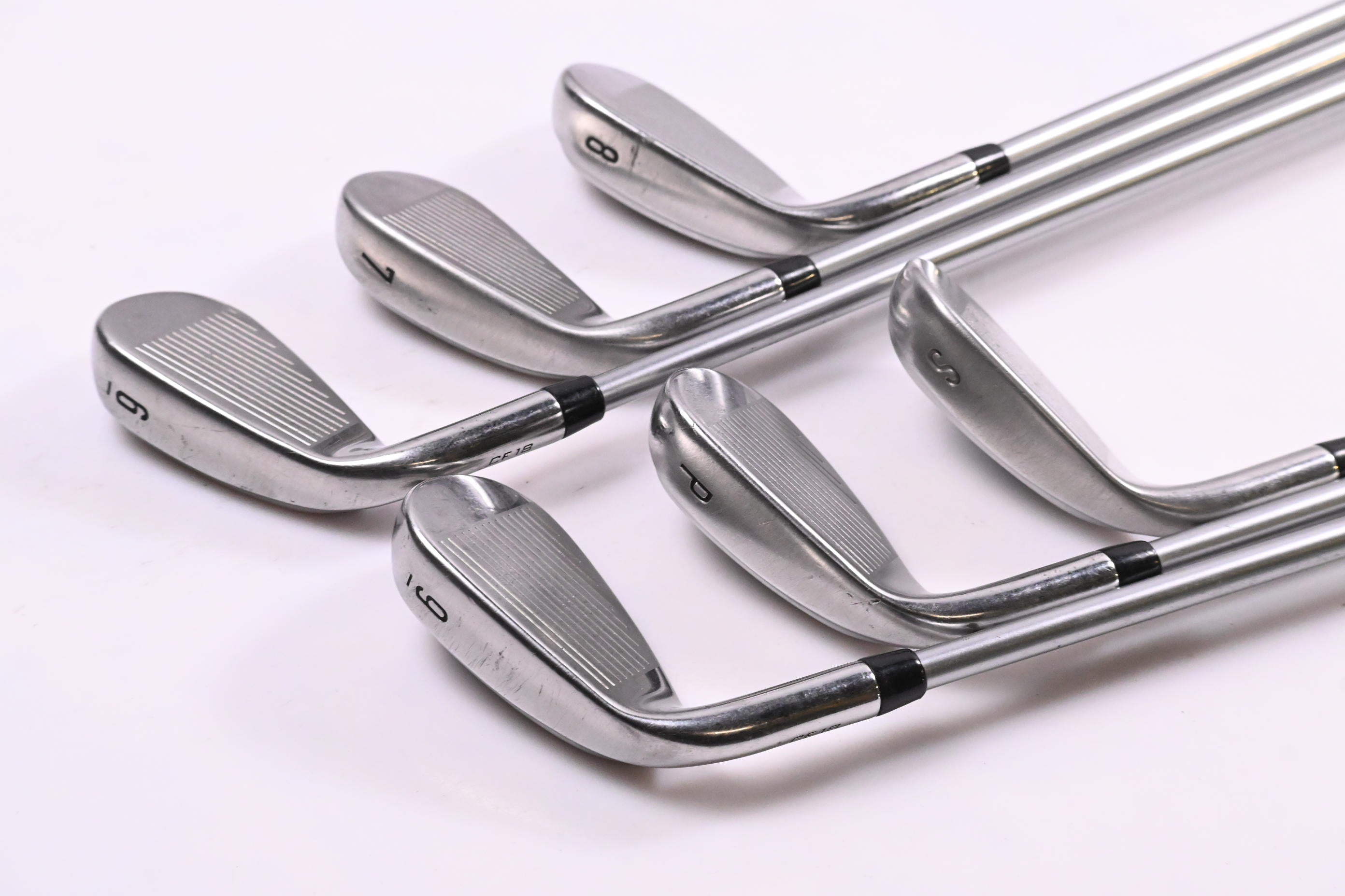 Ladies Callaway Rogue Irons / 6-PW+SW / Ladies Flex Aldila Quaranta 40 Shafts