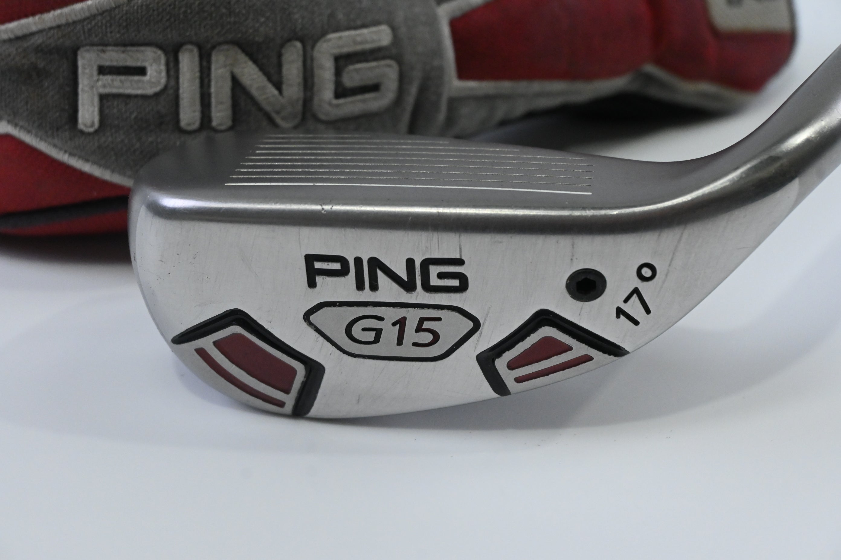 Ping G15 #2 Hybrid / 17 Degree / Regular Flex Aldila Serano 85 Shaft