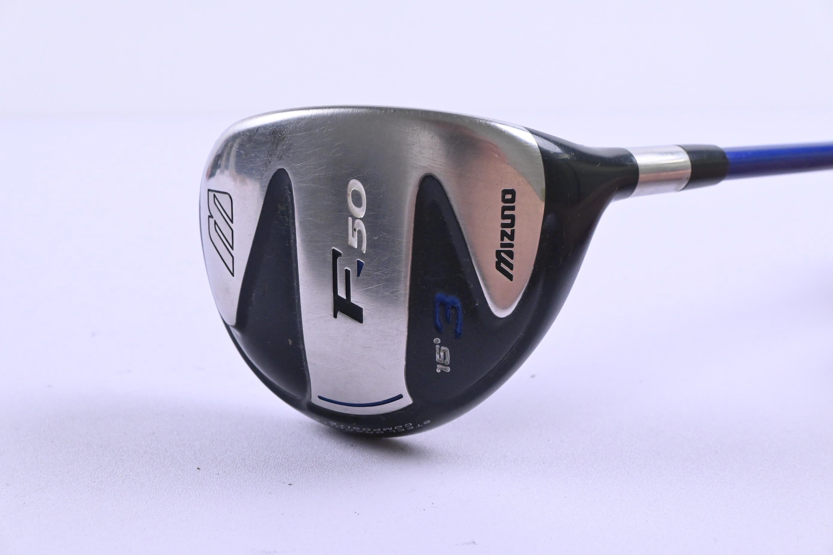 Mizuno F-50 #3 Wood / 15 Degree / Stiff Flex Graphite Design Tour AD YS-6+